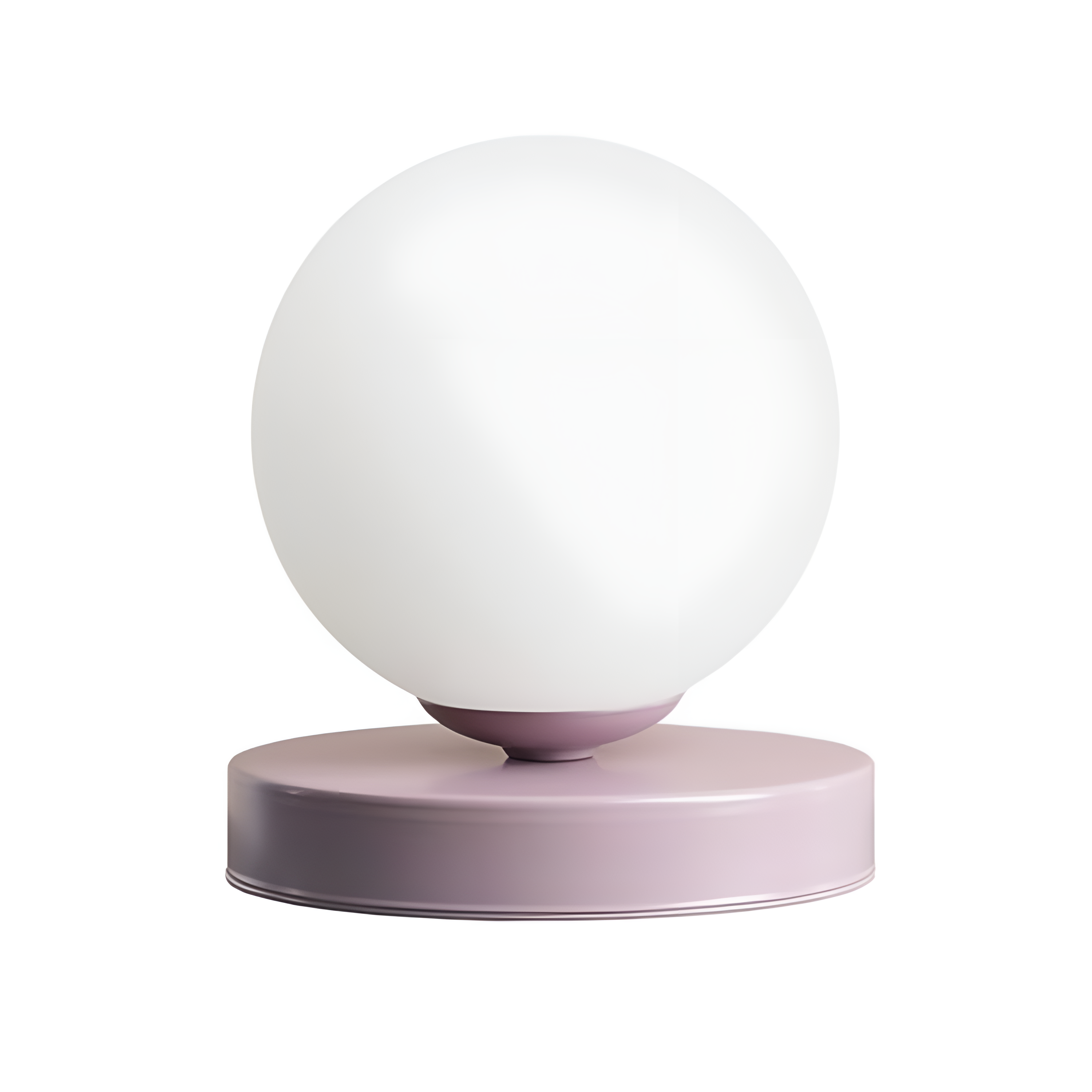 Lampa stołowa BALL liliowy