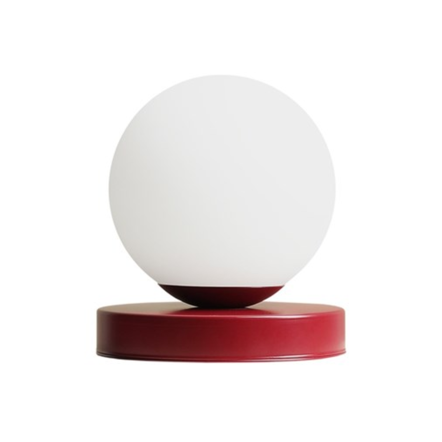 BALL Tischleuchte rot