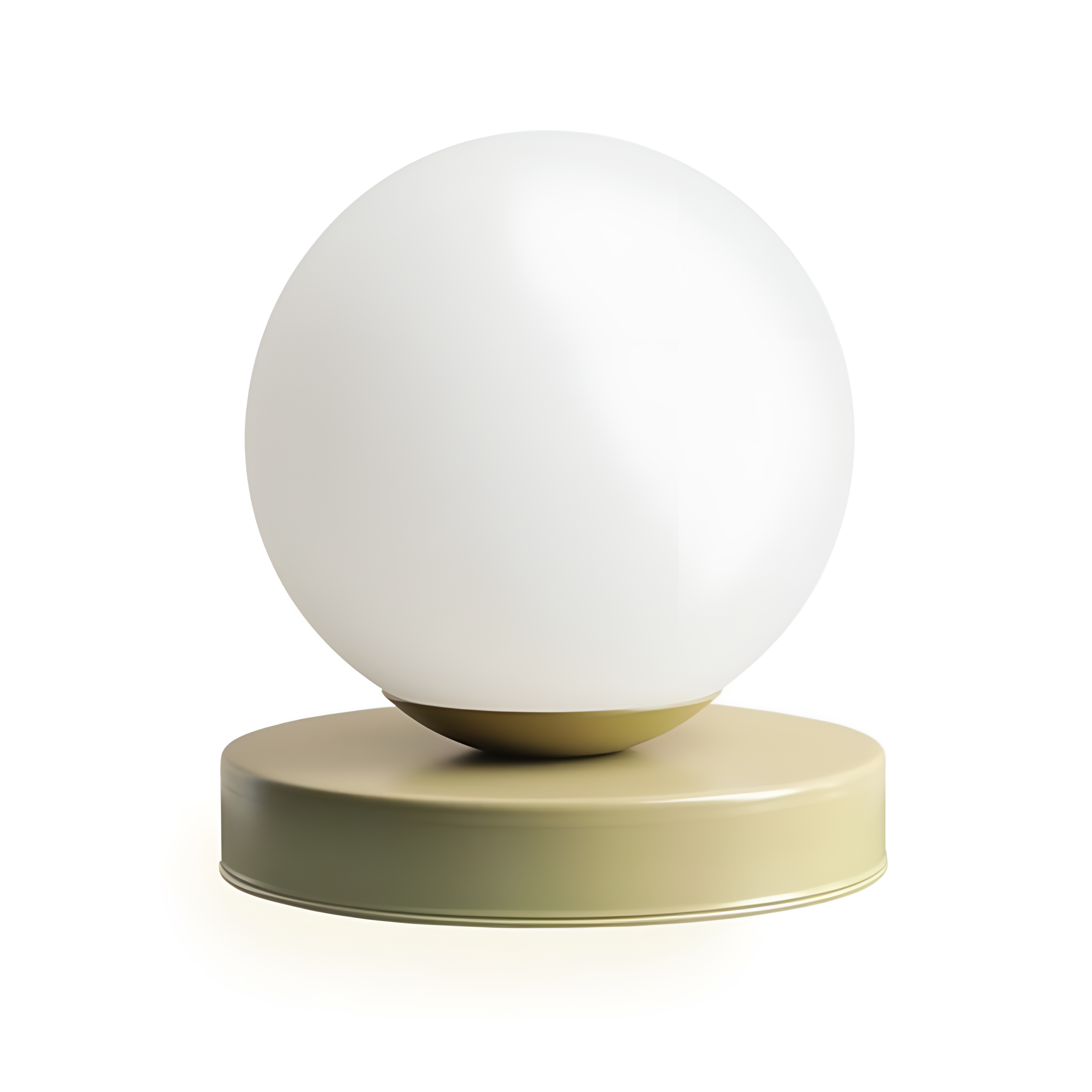 Lampa stołowa BALL pistacjowy