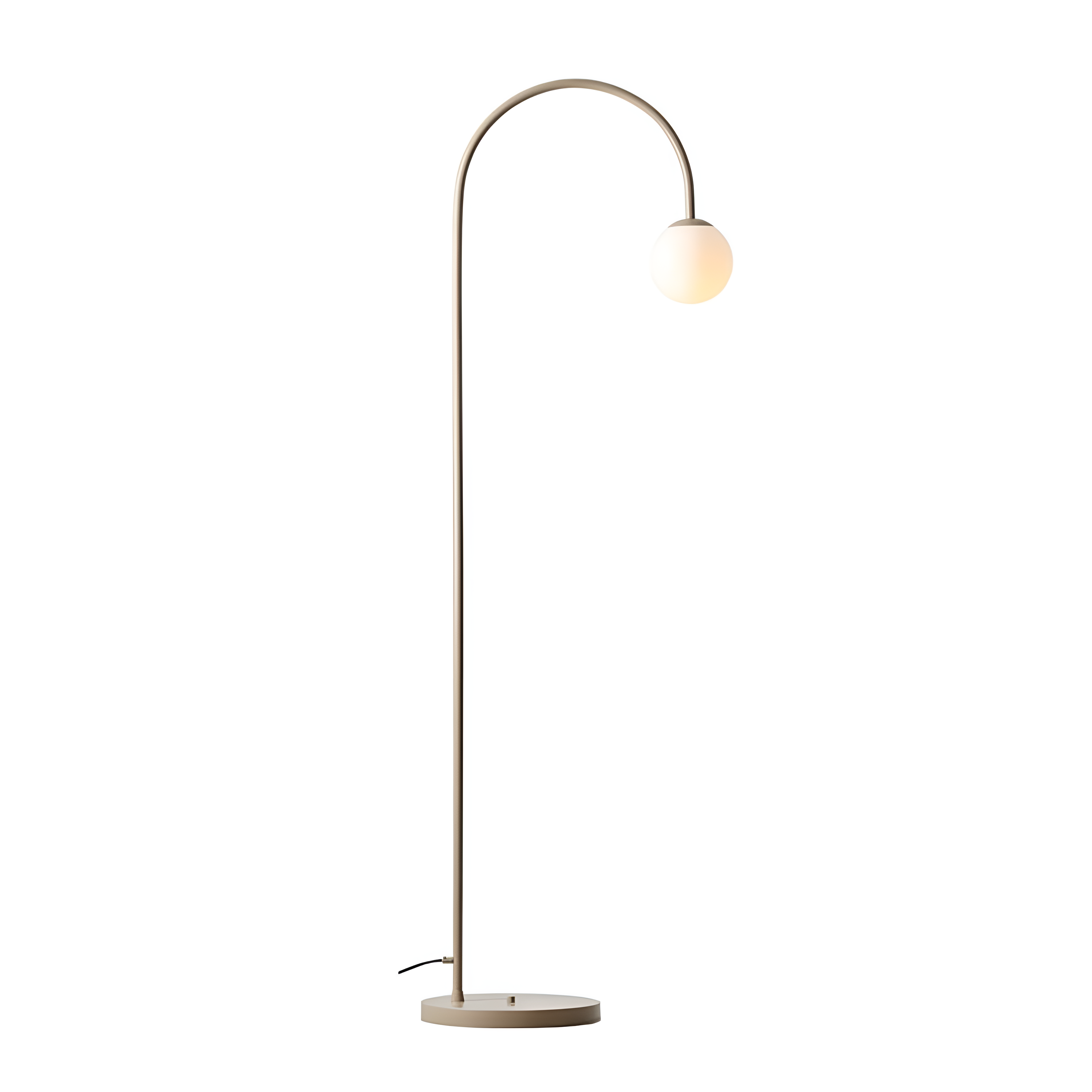 Lampa podłogowa UNA beżowy