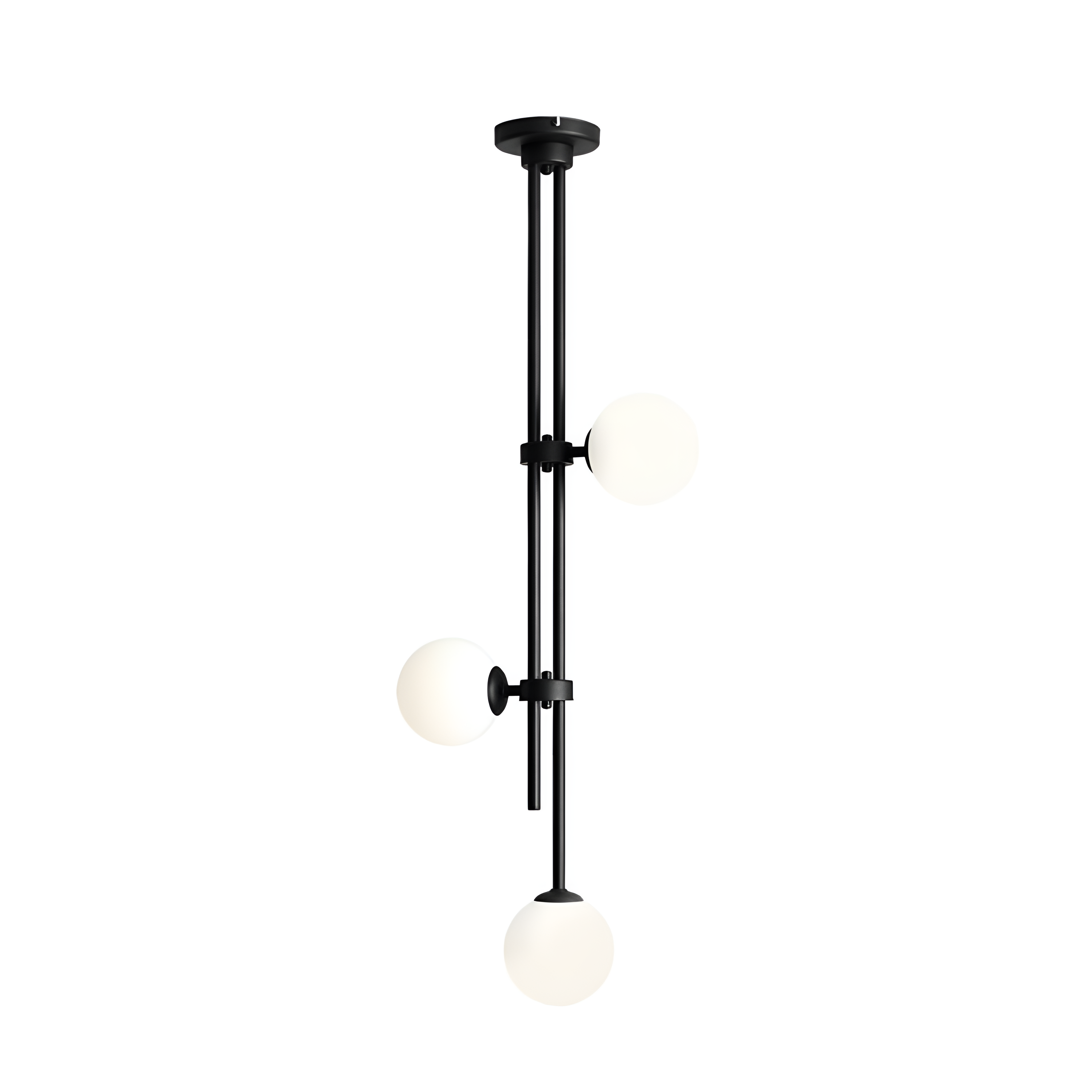 HARMONY black ceiling lamp