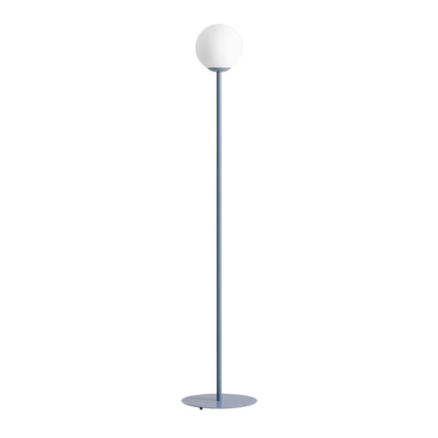 Pinne blue floor lamp
