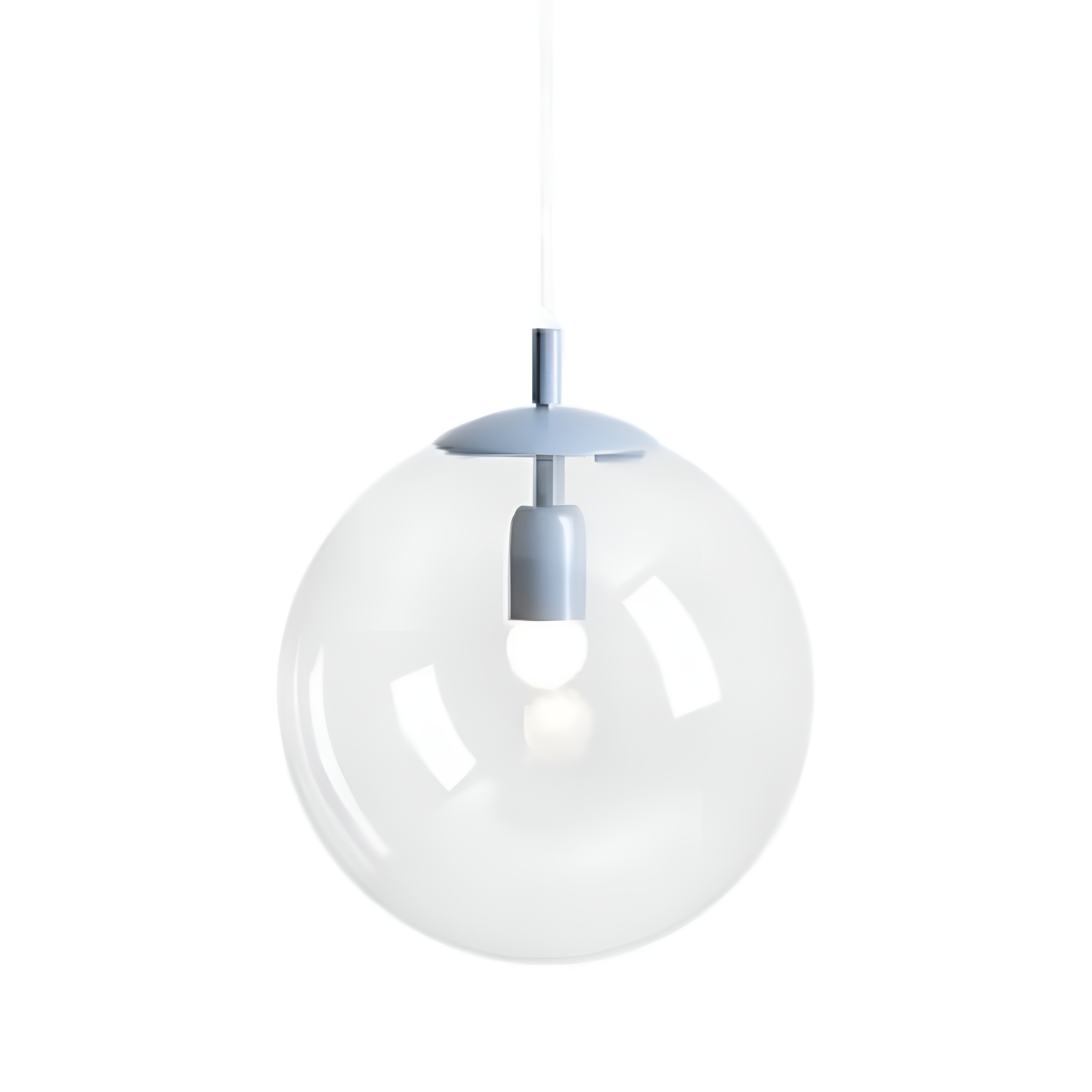 Lampa wisząca GLOBE niebieski