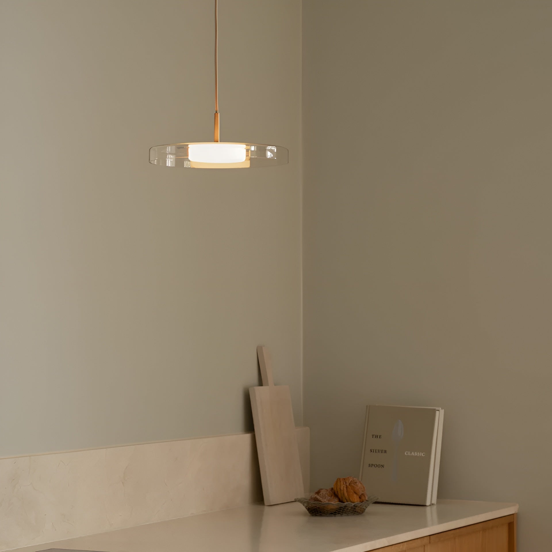 Lampa wisząca ASTERIA GLASS transparentny
