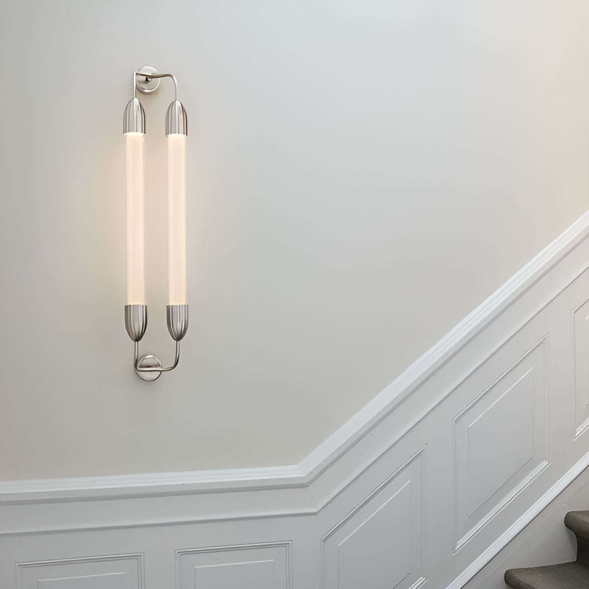 Lampa ścienna dwupunktowa LEMON SQUEEZE DOUBLE srebrny
