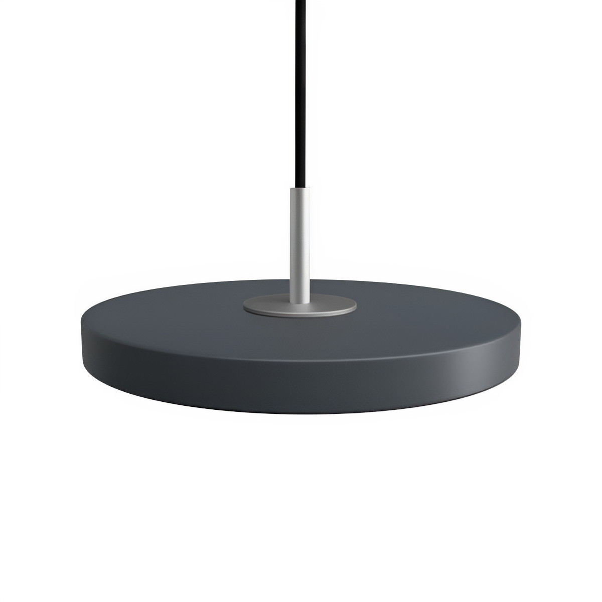 Lampa wisząca ASTERIA MICRO antracytowy ze srebrną wstawką