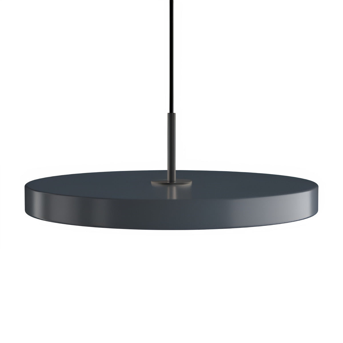 Lampa wisząca ASTERIA PLUS antracytowy z czarną wstawką