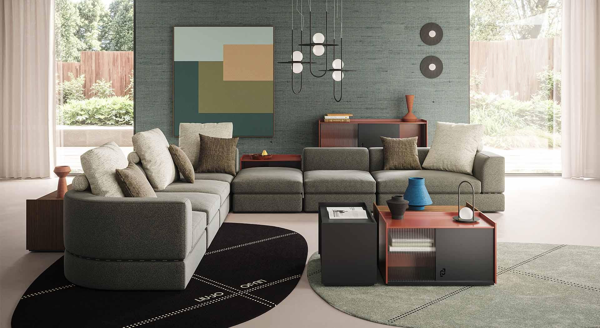 Wazon FAVENTIA LATUS turkusowy Liu Jo Living Eye on Design