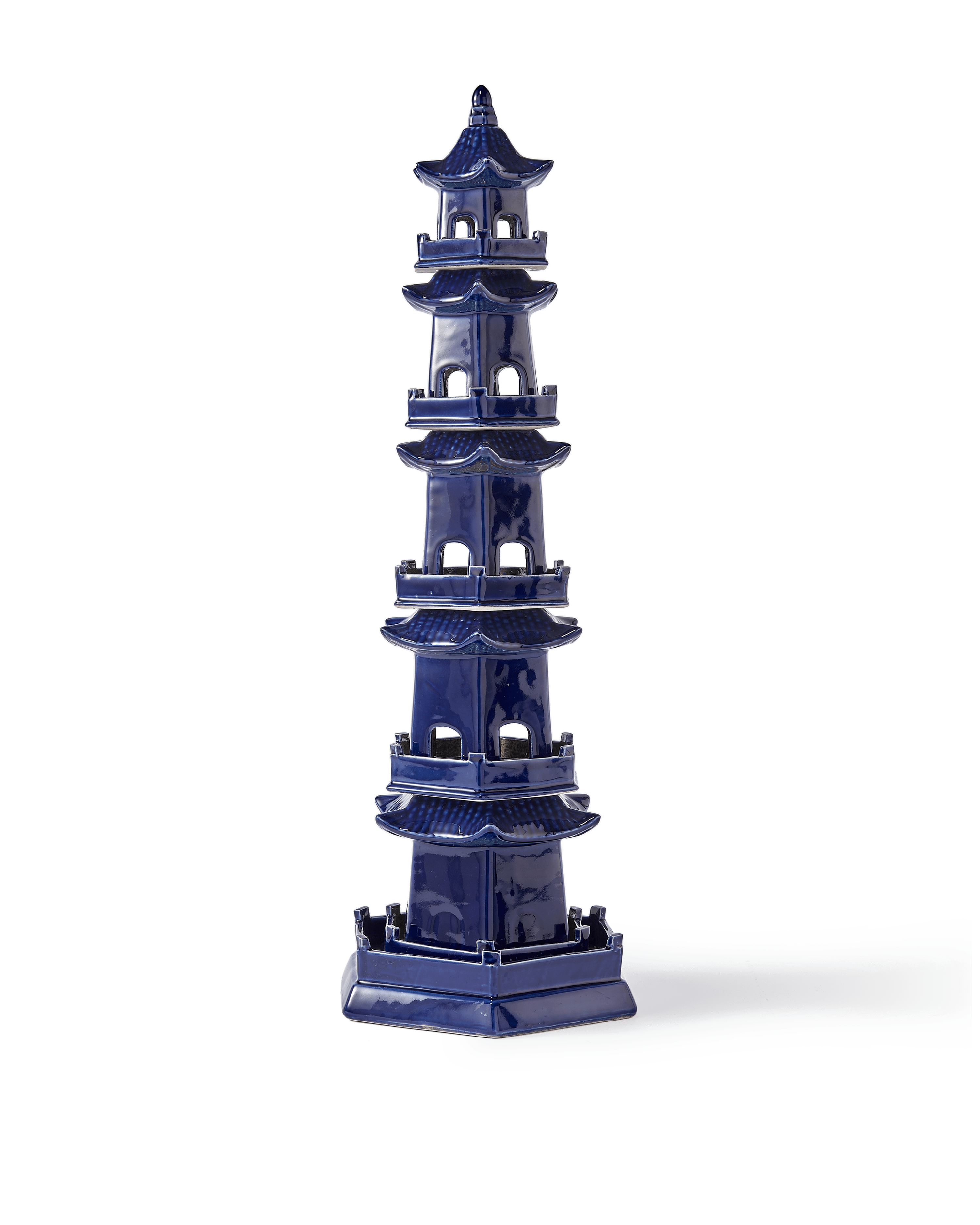 Wazon PAGODA granatowy Pols Potten Eye on Design