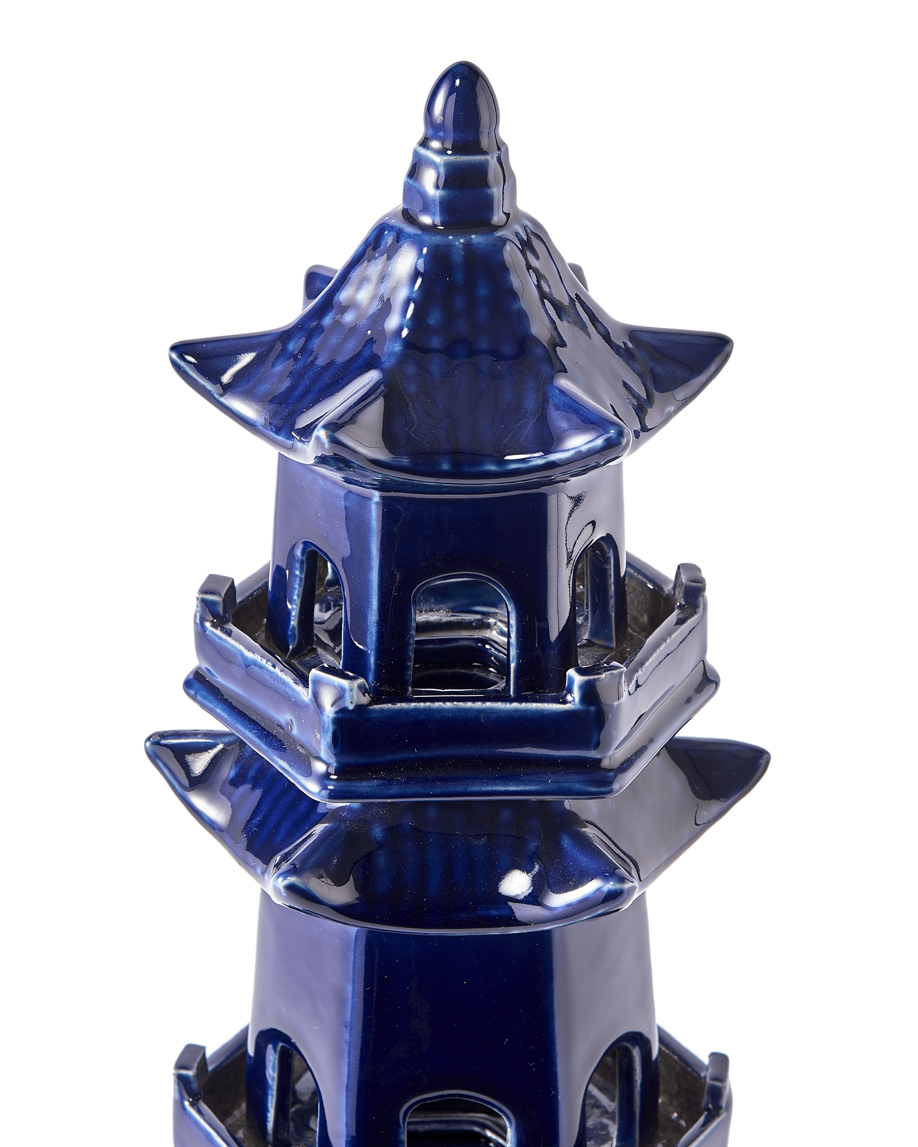 Wazon PAGODA granatowy Pols Potten Eye on Design