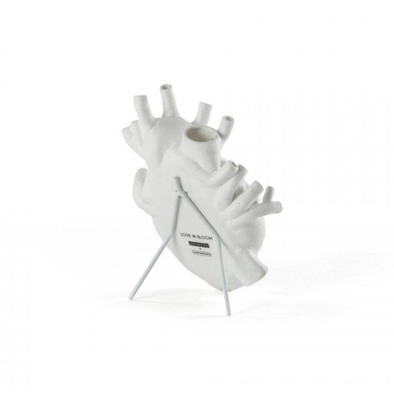Wazon porcelanowy LOVE IN BLOOM biały Seletti Eye on Design