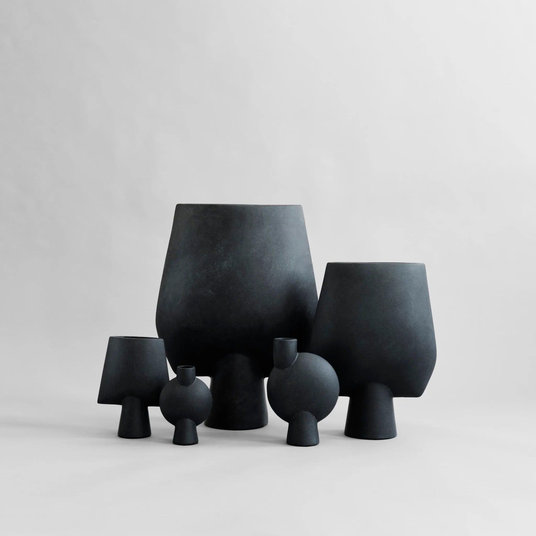 Wazon SPHERE BUBL czarny 101 Copenhagen Eye on Design