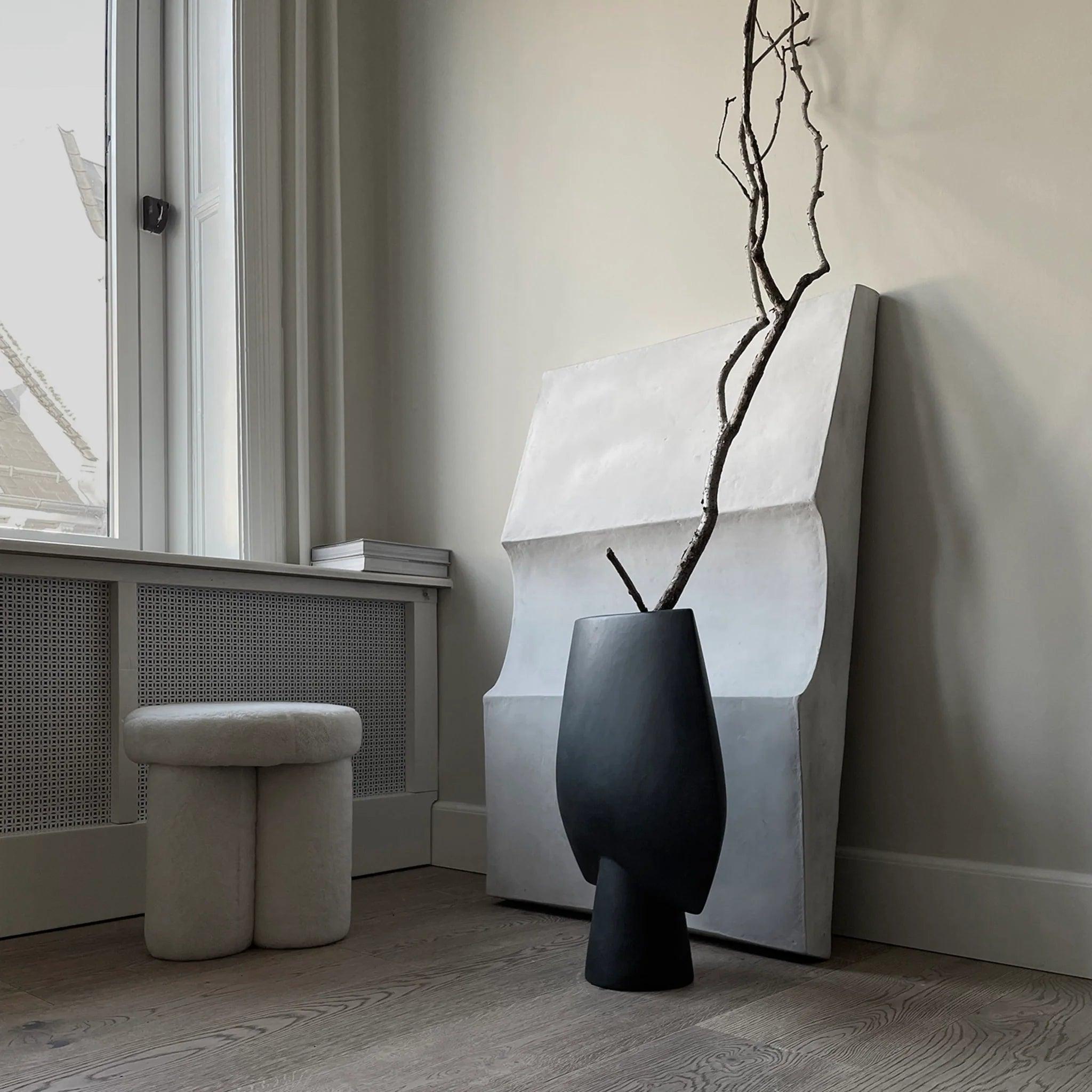 Wazon SPHERE SQUARE czarny 101 Copenhagen Eye on Design