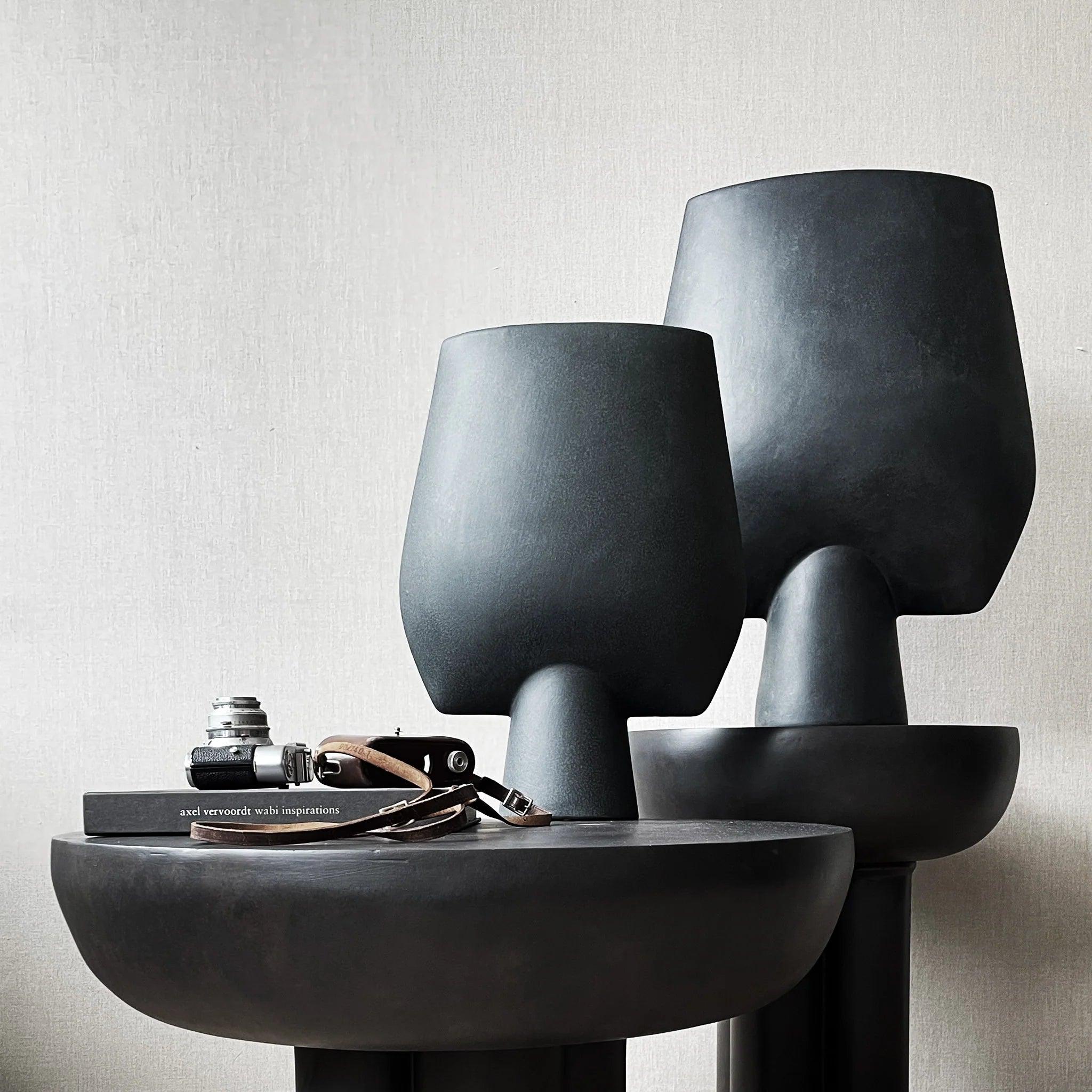 Wazon SPHERE SQUARE czarny 101 Copenhagen Eye on Design