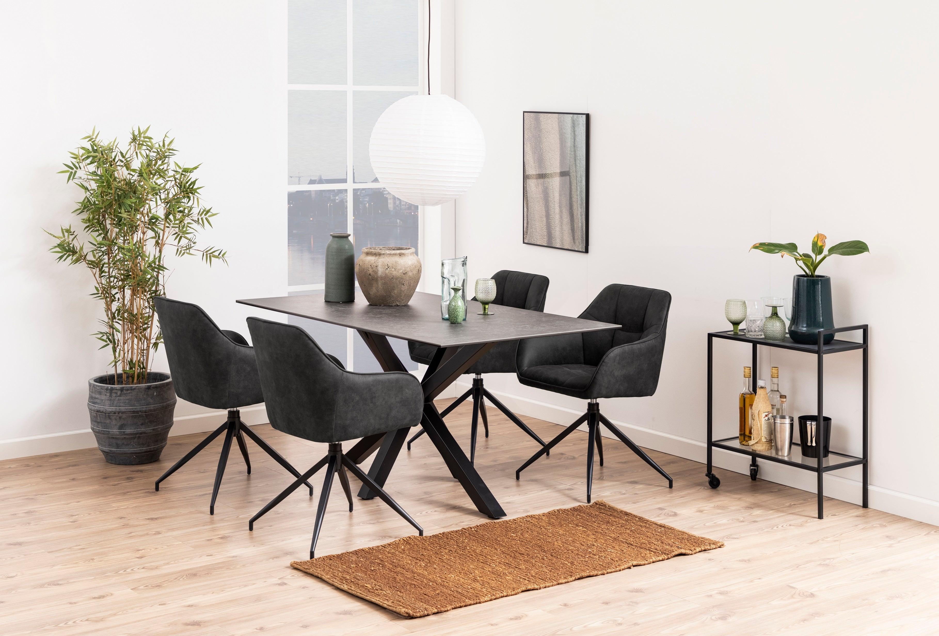 Wózek barowy mały SEAFORD czarny Home Essentials Eye on Design