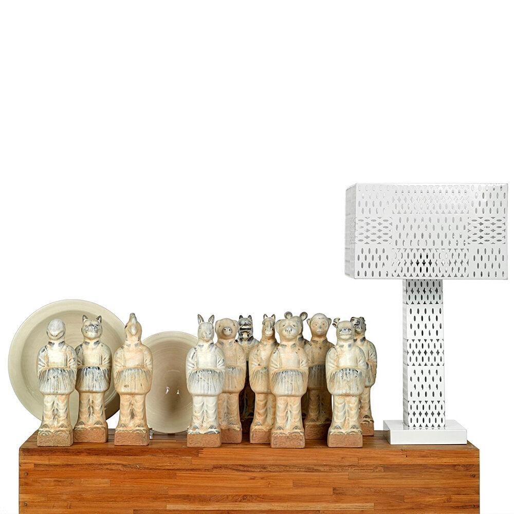 Zestaw dekoracji SYMBOLIC ANIMAL ceramiczny Pols Potten Eye on Design