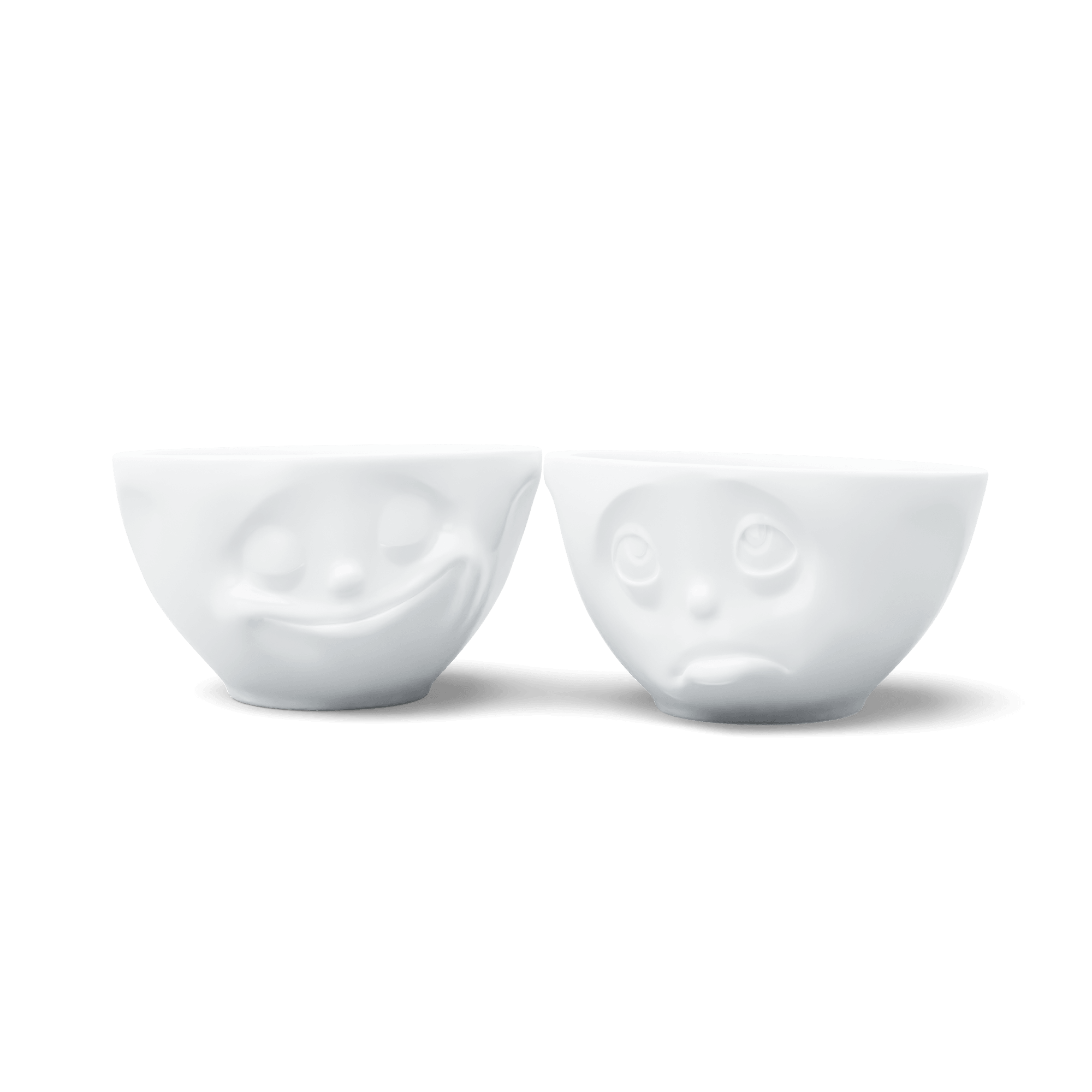 Zestaw miseczek HAPPY & OH PLEASE biały 58products Eye on Design