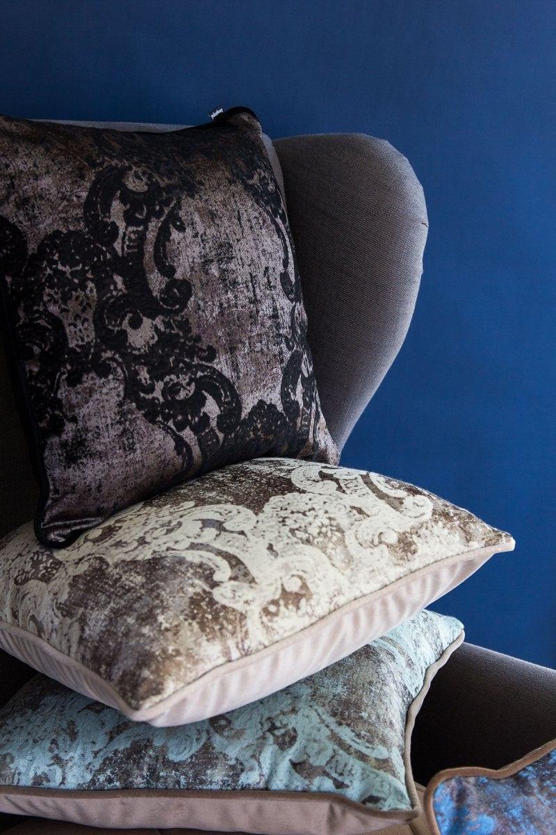 Zestaw poduszek VELVET+GOLD beżowo-miętowy Poduszkowcy Eye on Design