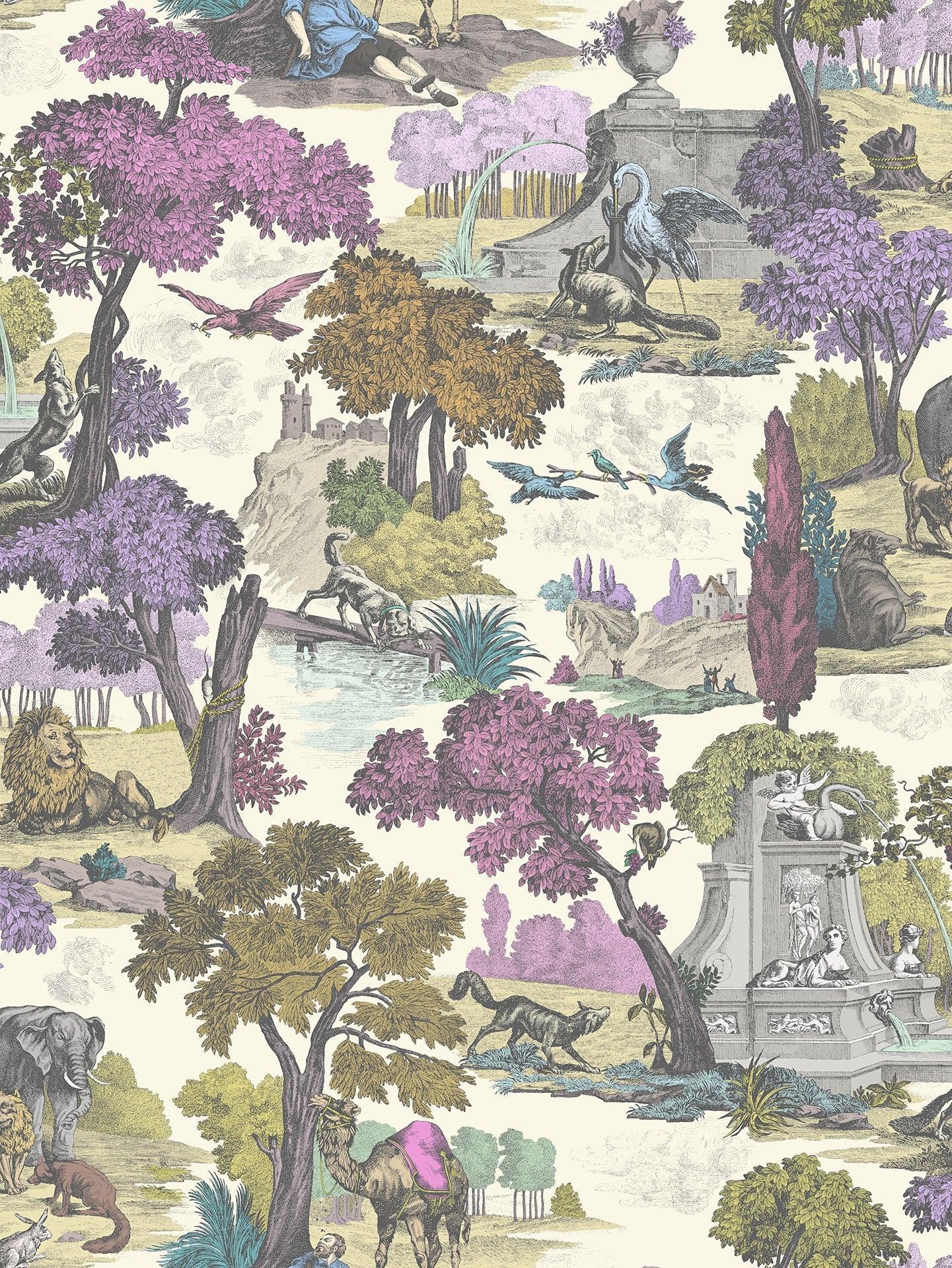 Zestaw tapet CONTEMPORARY COLLECTION - Versailles Grand fioletowy Cole & Son Eye on Design