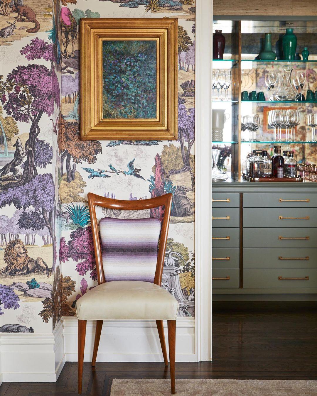 Zestaw tapet CONTEMPORARY COLLECTION - Versailles Grand fioletowy Cole & Son Eye on Design