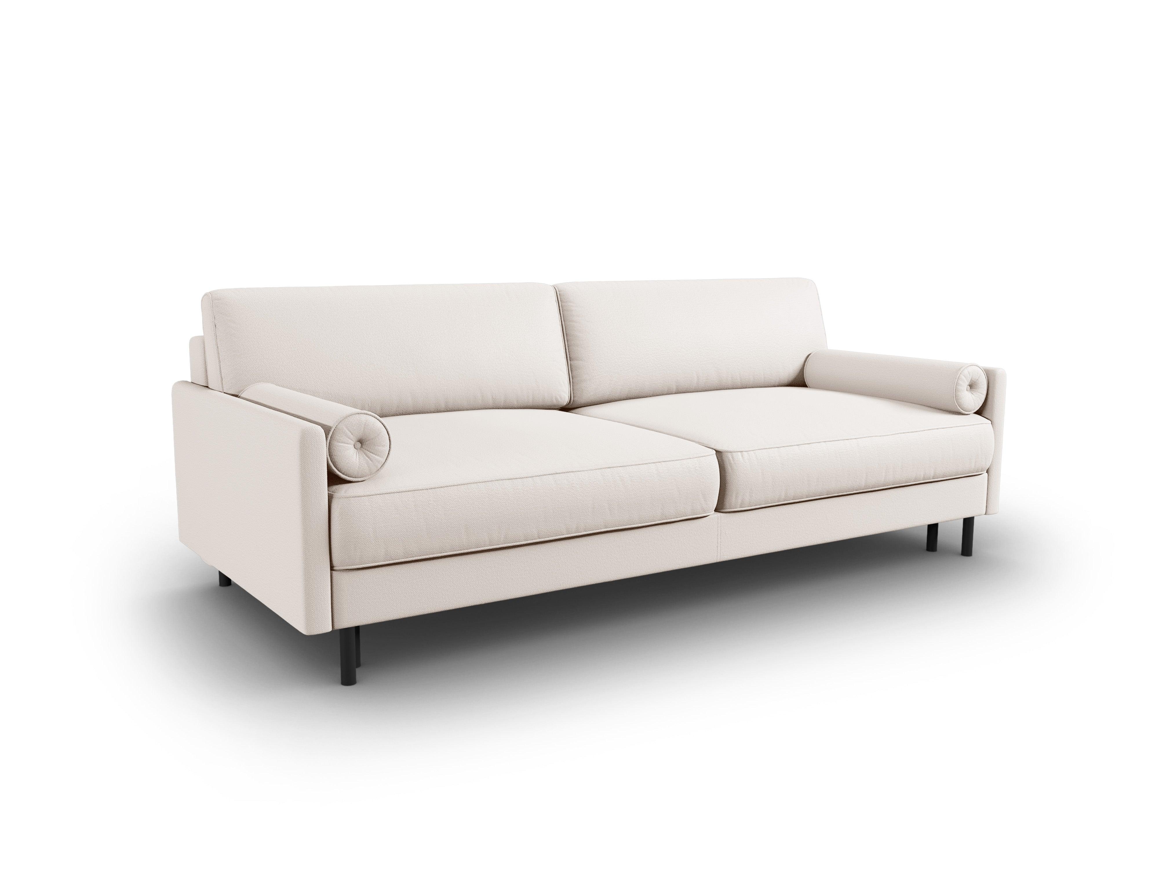 Sofa z funkcją spania SCOTT jasnobeżowy Micadoni Eye on Design