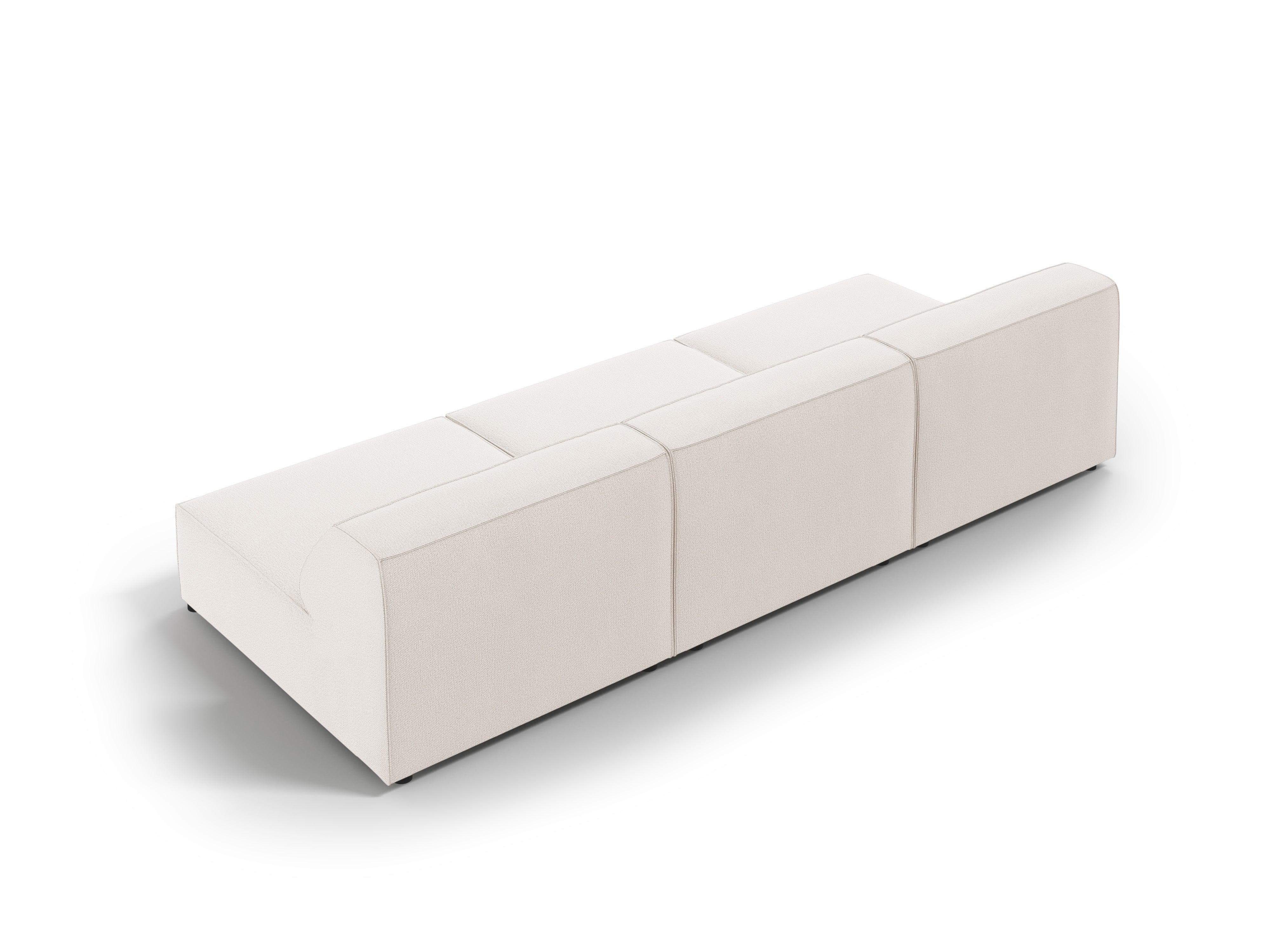 Sofa 3-osobowa otwarta JODIE jasnobeżowy Micadoni Eye on Design