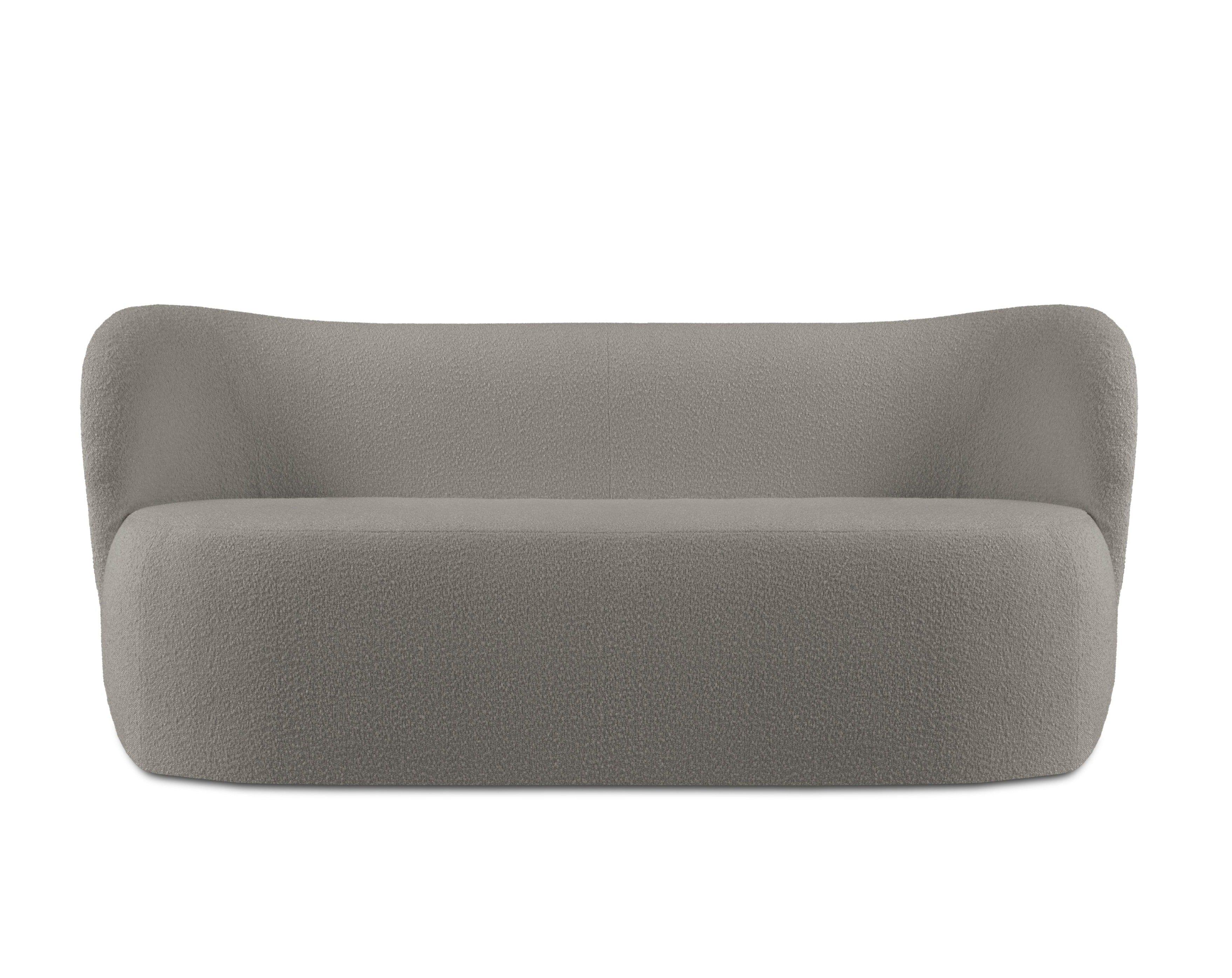 Sofa 3-osobowa SAAMIT boucle szary Micadoni Eye on Design