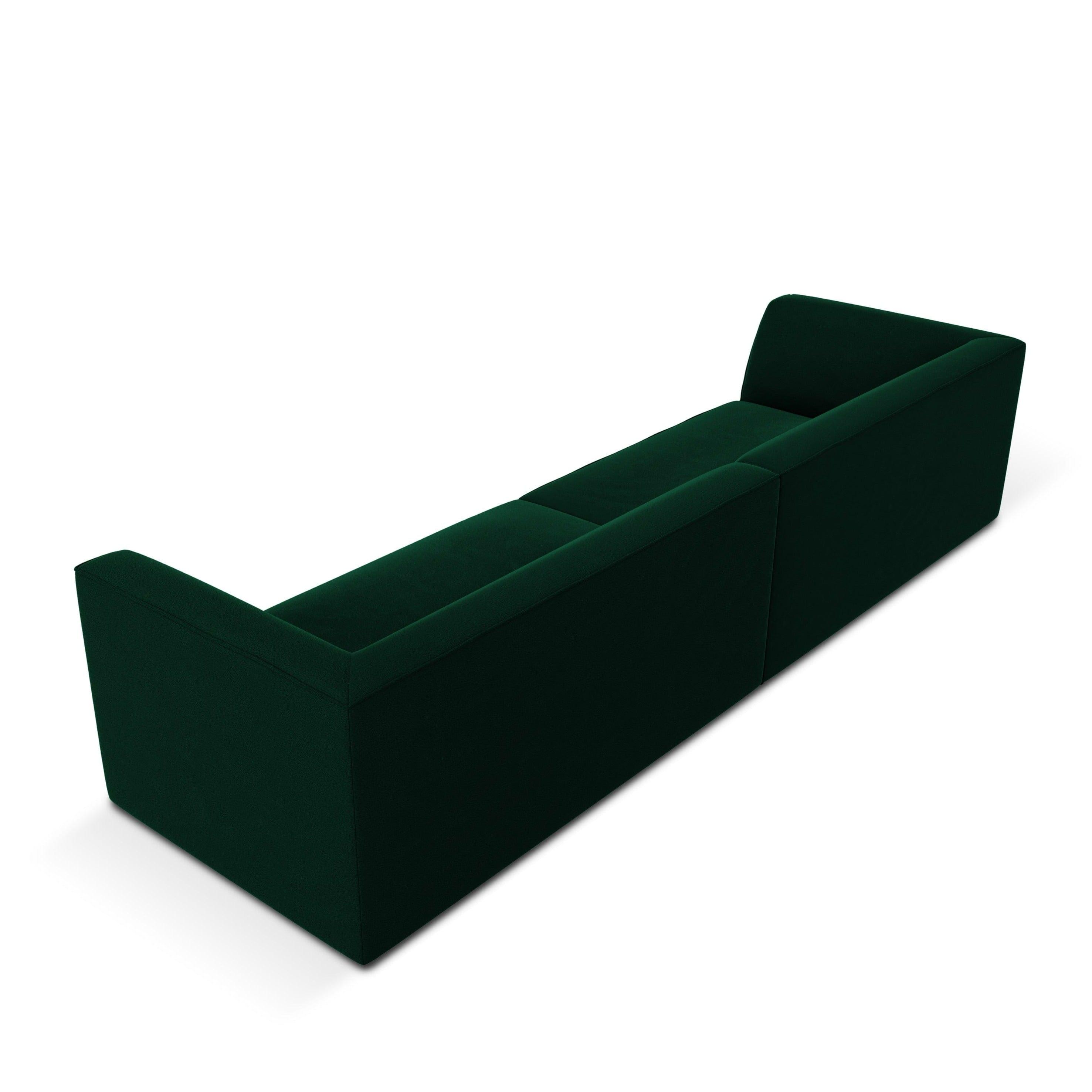 Sofa aksamitna RUBY butelkowa zieleń Micadoni Eye on Design