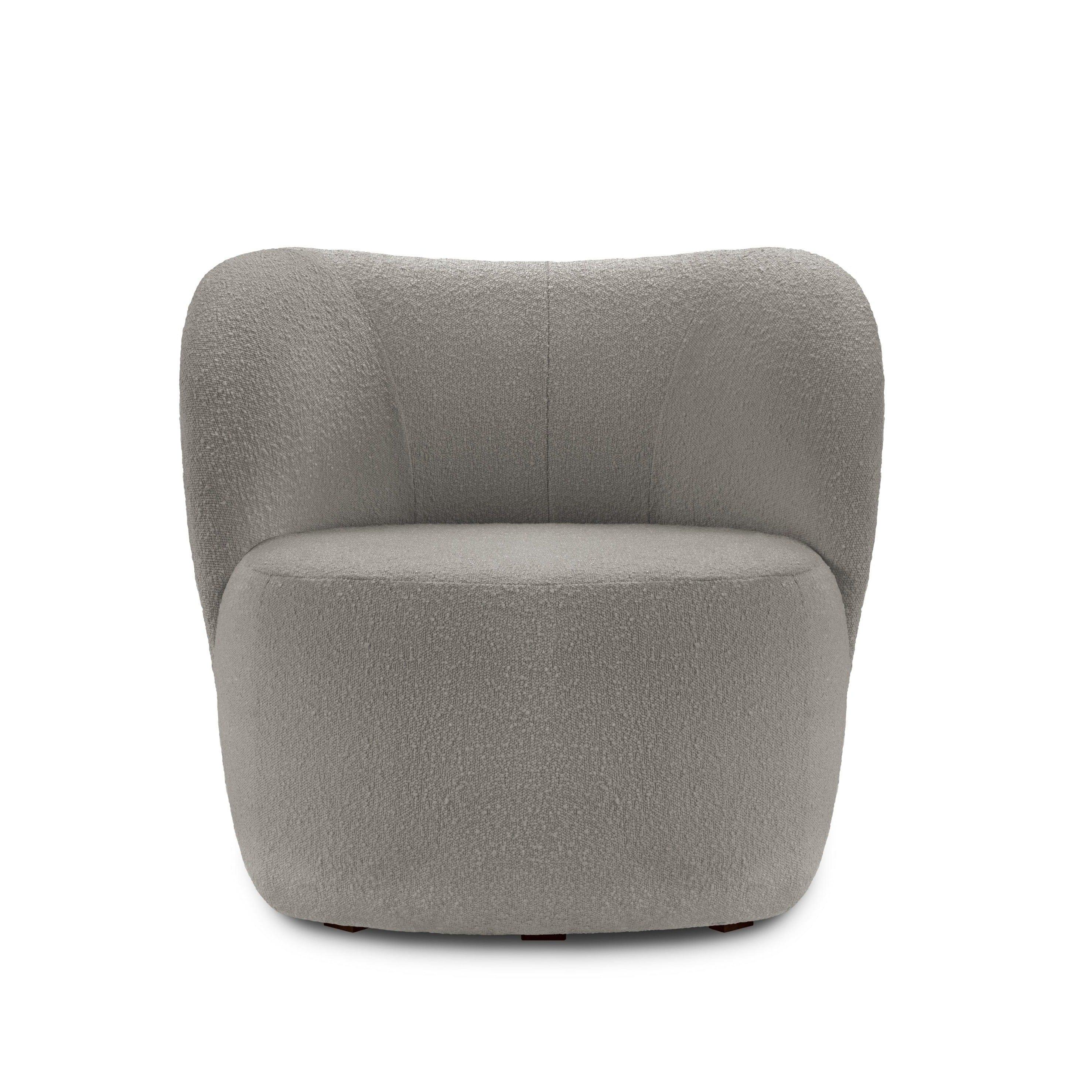 Fotel SAAMIT boucle szary Micadoni Eye on Design