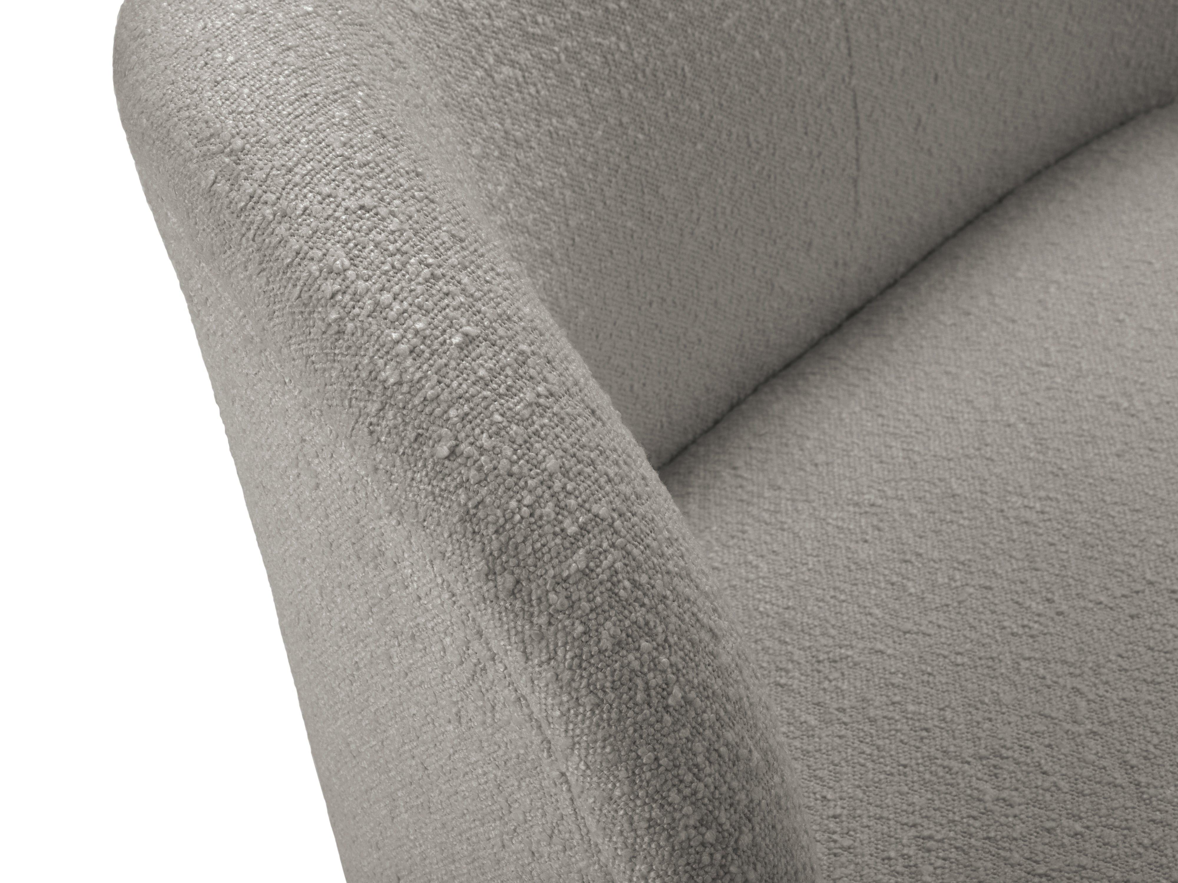 Fotel SAAMIT boucle szary Micadoni Eye on Design