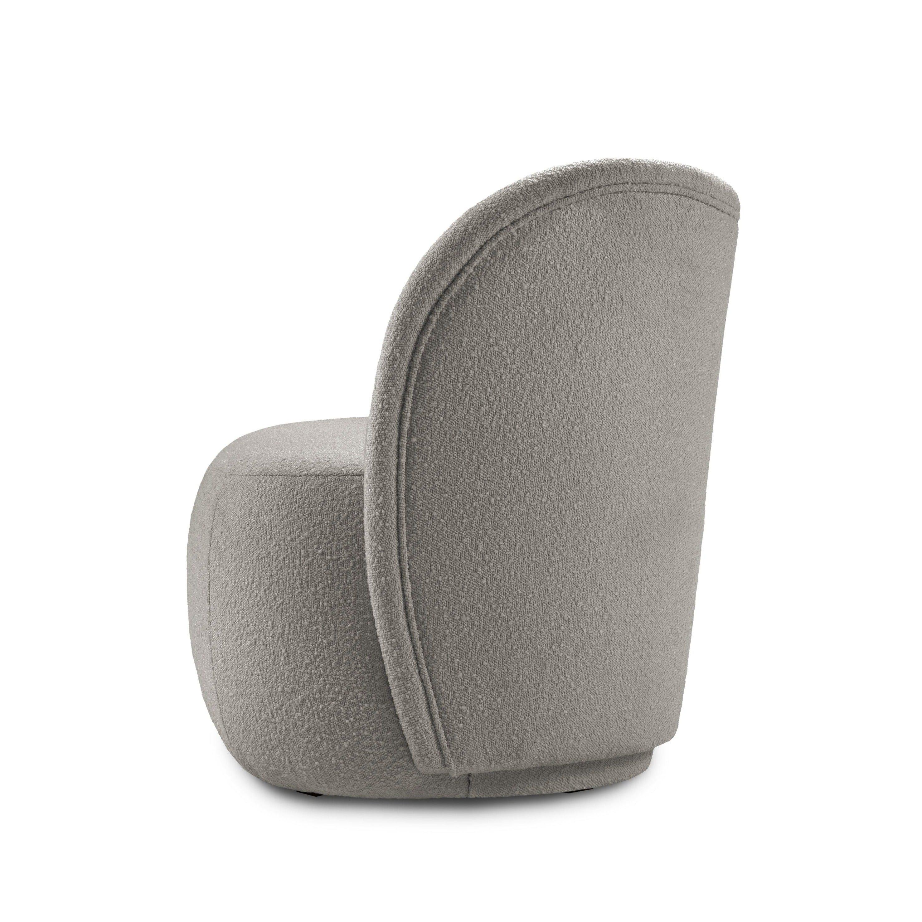 Fotel SAAMIT boucle szary Micadoni Eye on Design