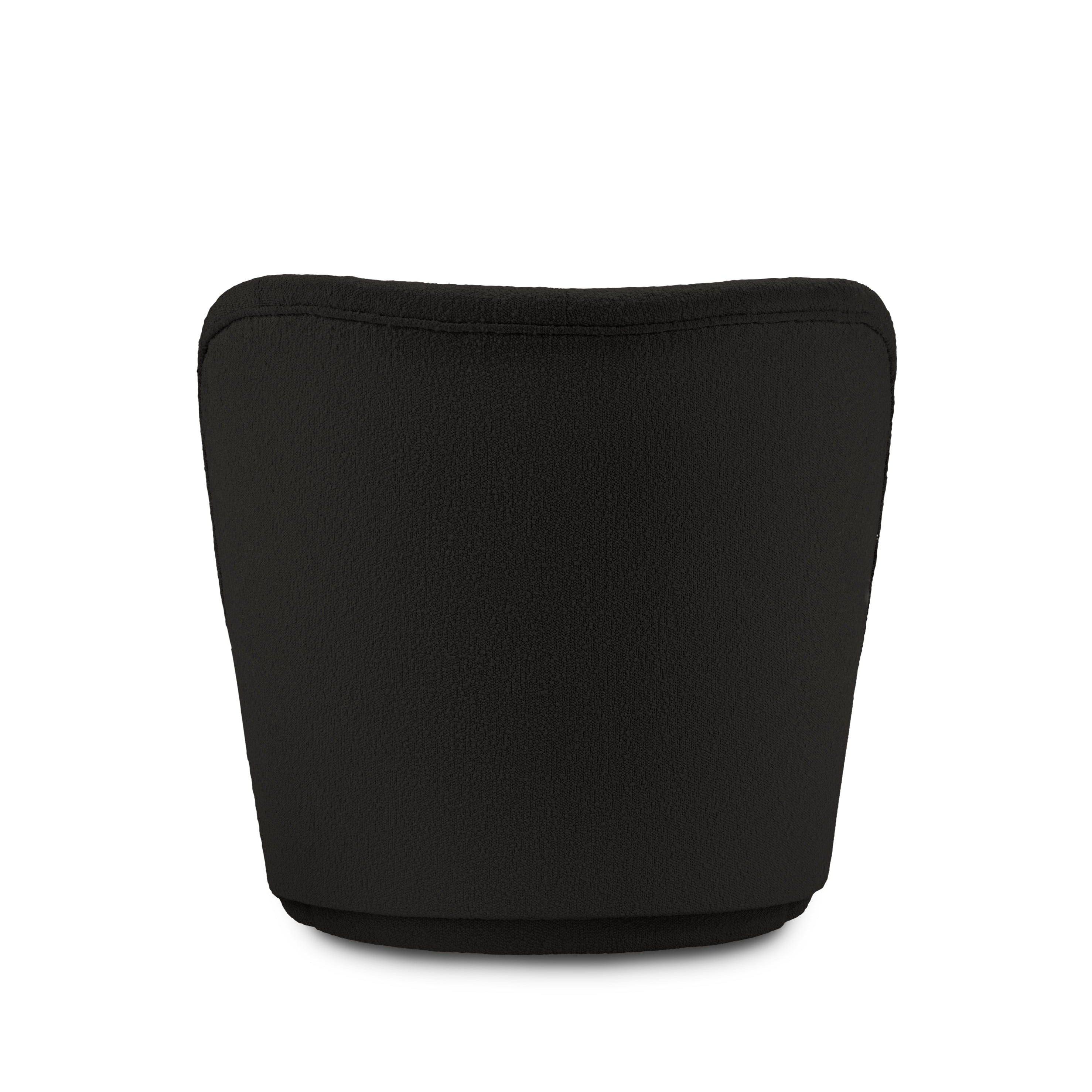 Fotel SAAMIT boucle czarny Micadoni Eye on Design