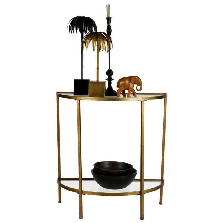 Stolik GODDESS antyczny mosiądz Be Pure Eye on Design