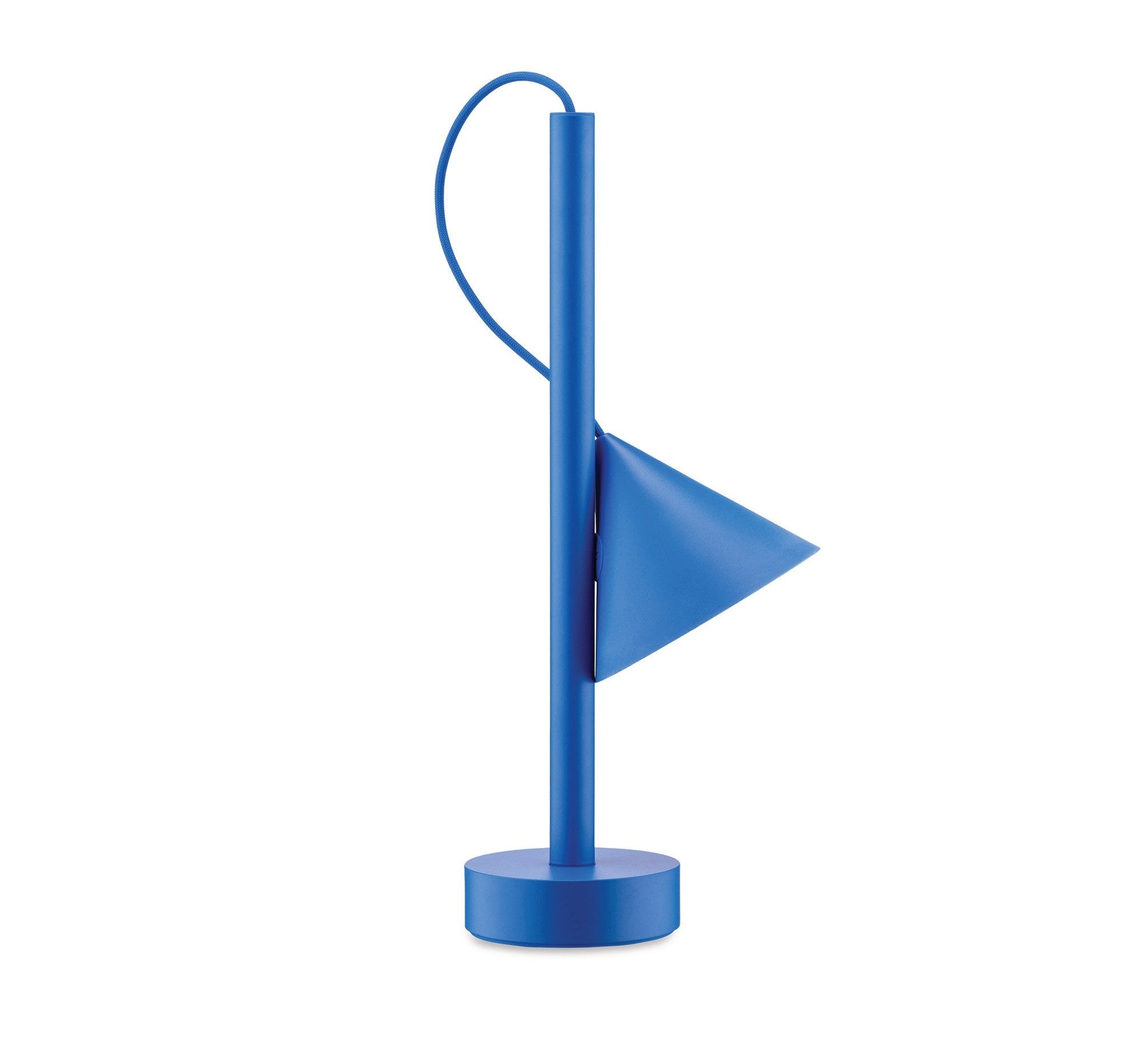 Blue tsummy lamp