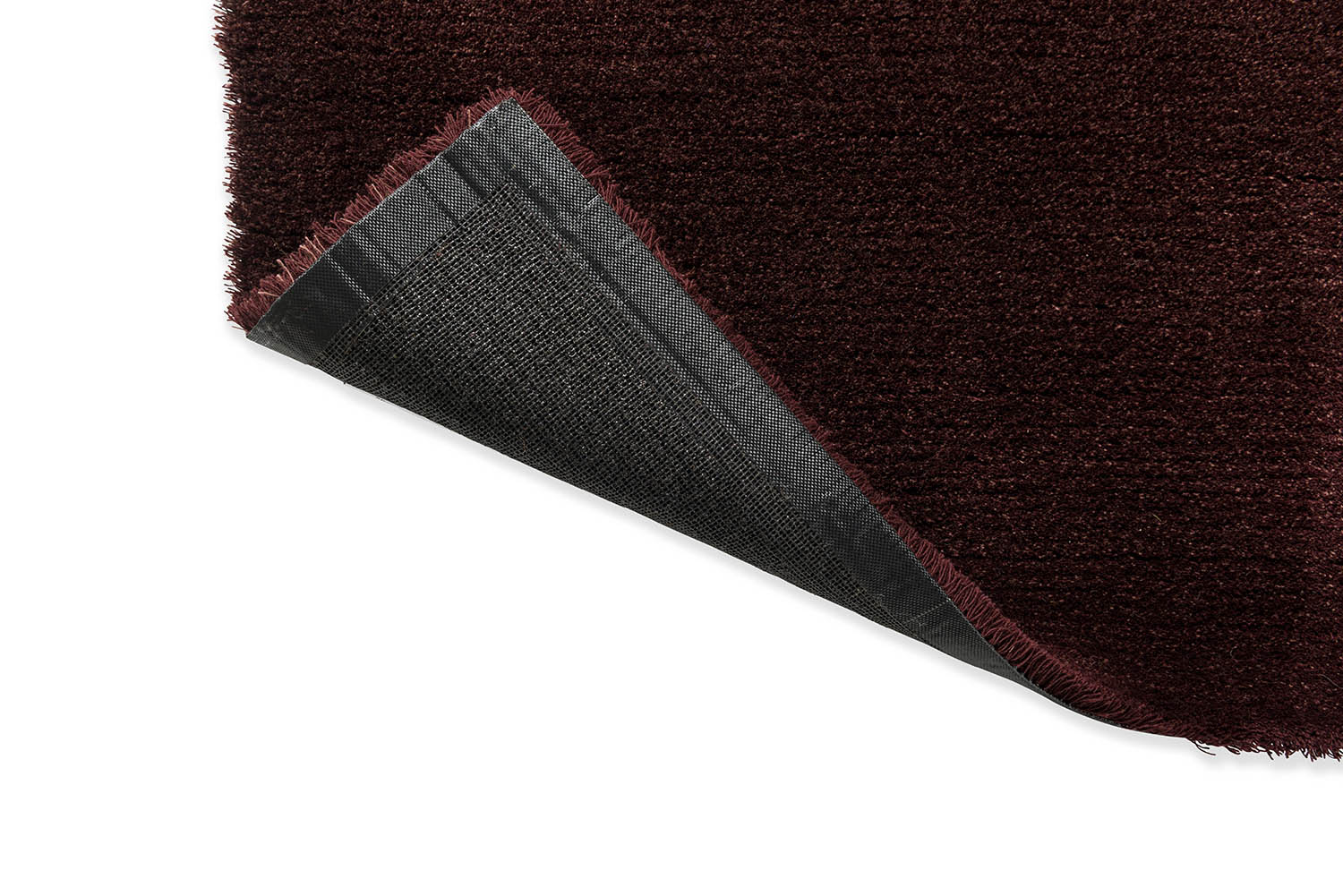 Shade low burgundy rug