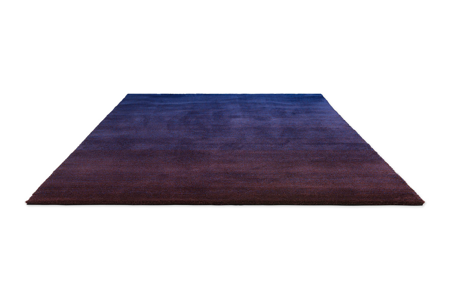 Shade low navy blue rug