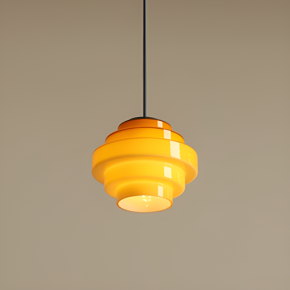 Lampa wisząca FILO miodowy