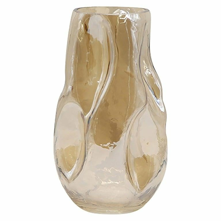 Nynke vase brown glass