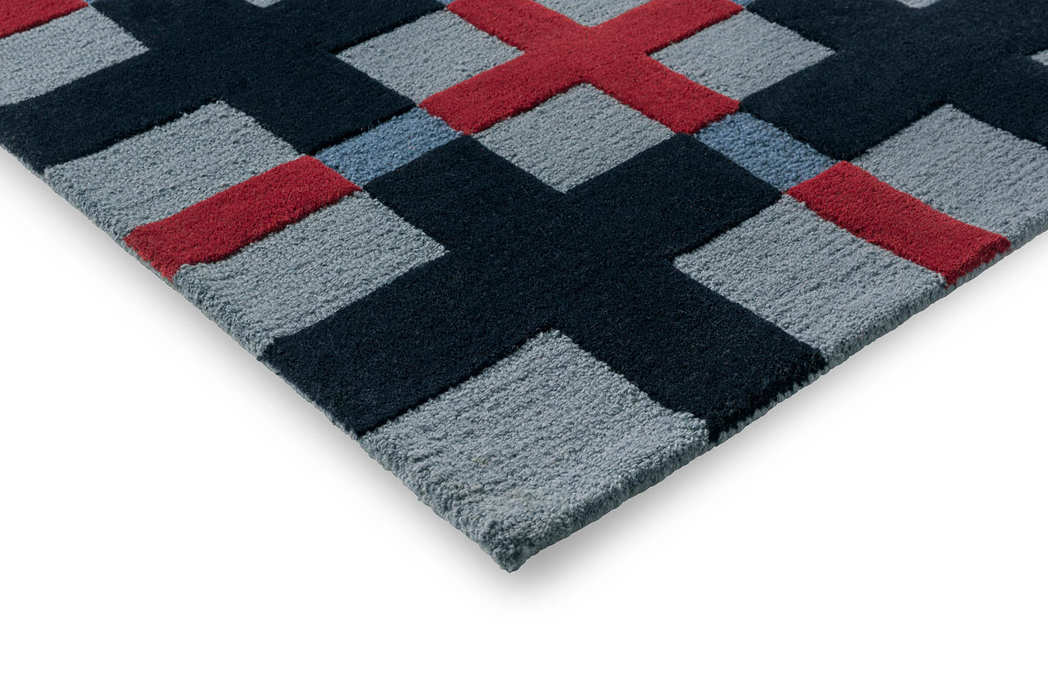 Decor Milano blue-red rug