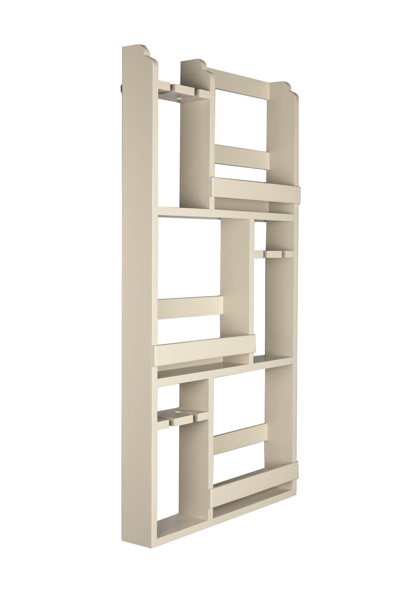 Myron beige wall rack