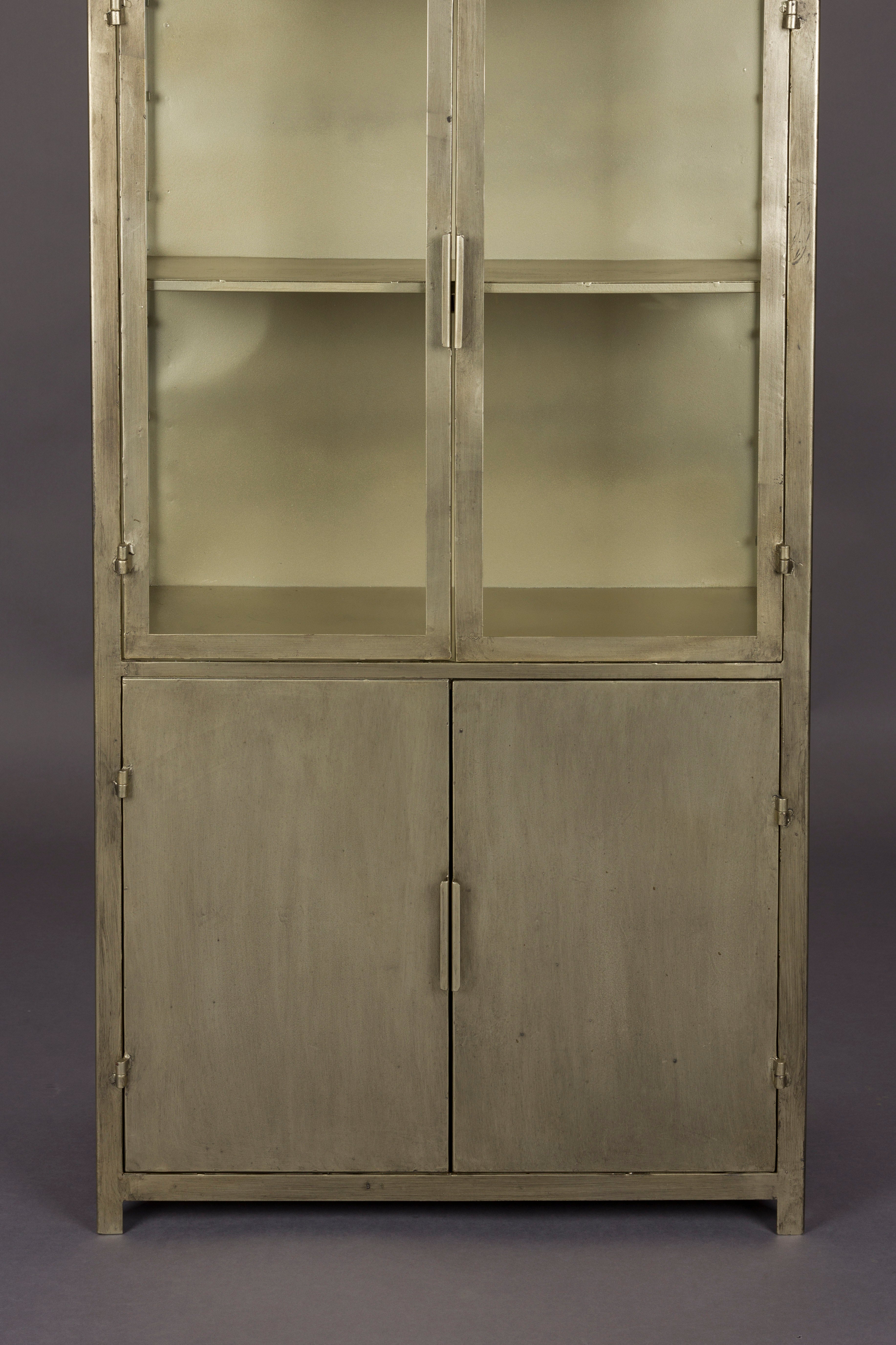 Industrielle Vitrine MONVISO antikgold
