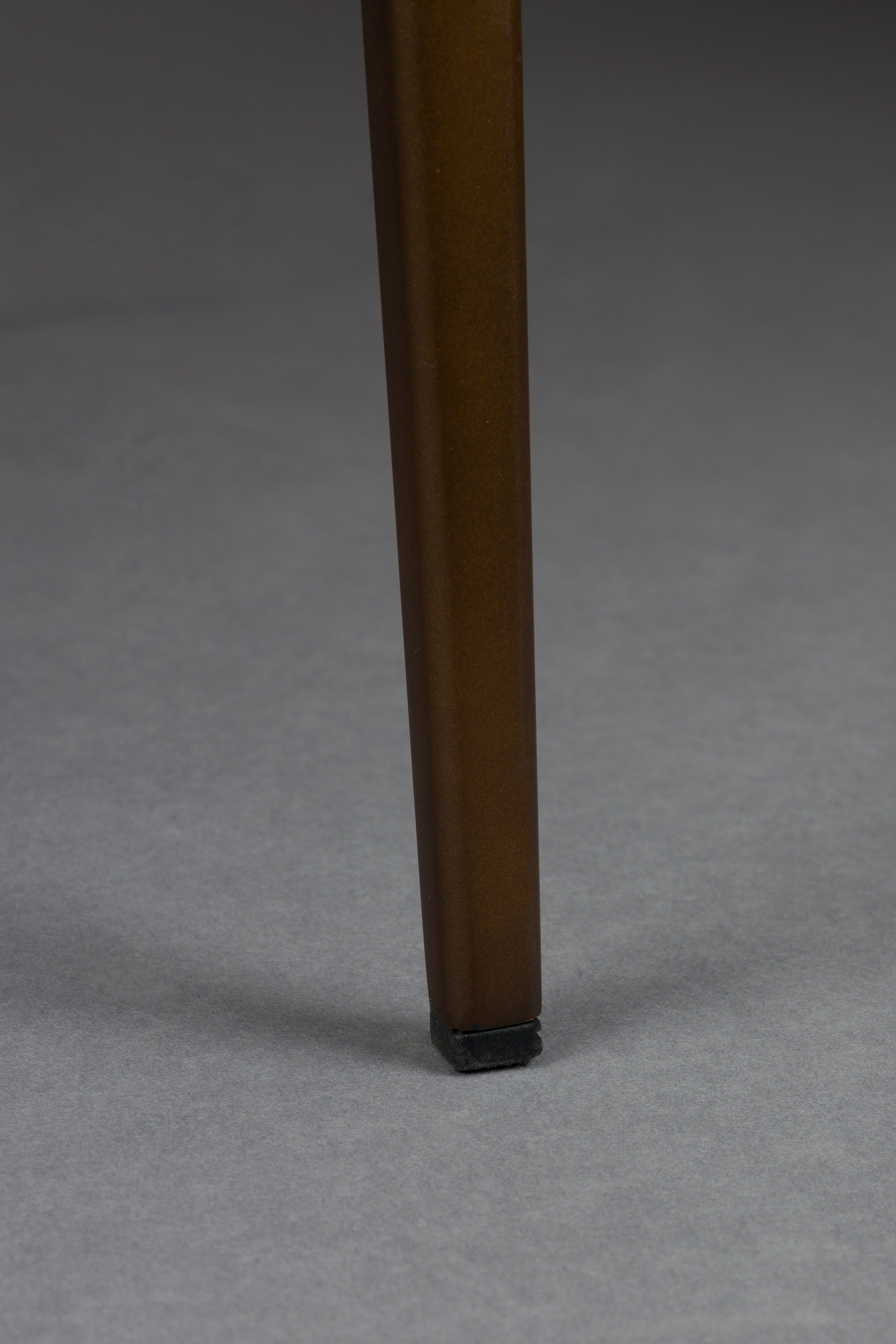 PORTLAND chair beige with brown base