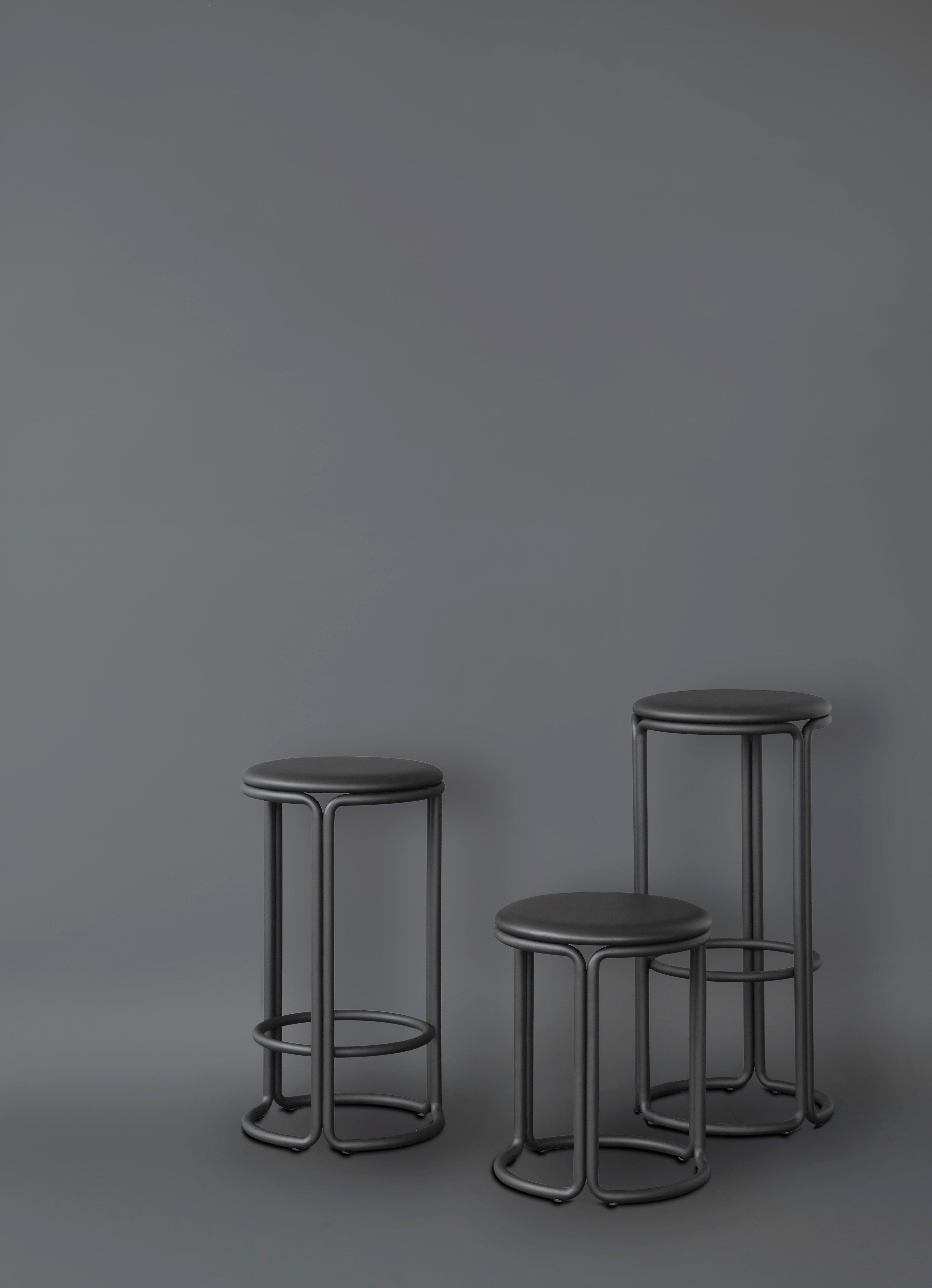 HARDIE black stool