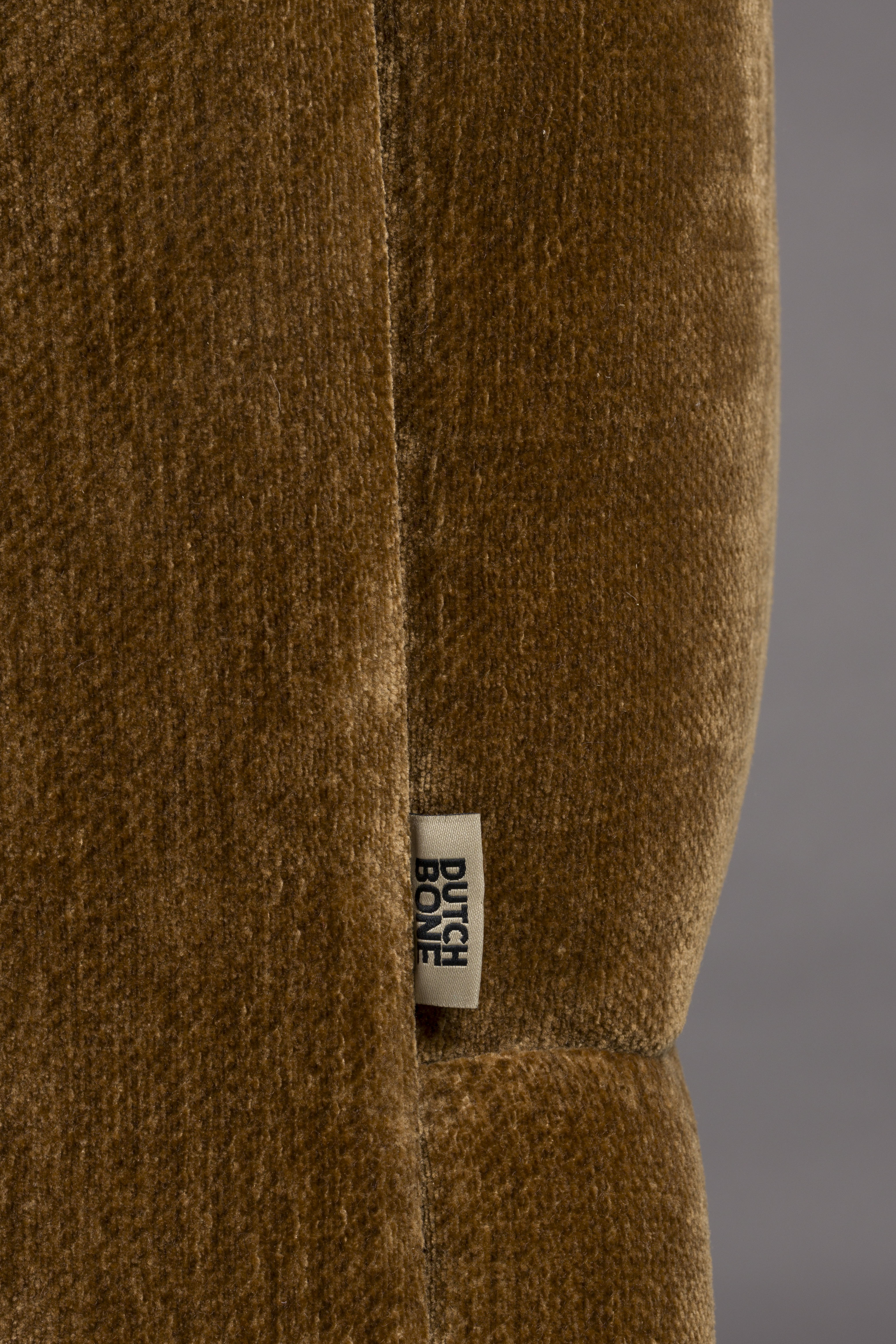 Sofa DOUGLAS cognac Samt
