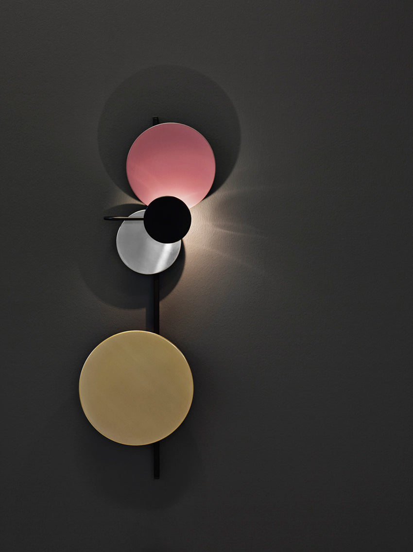 Lampa ścienna PLANET różowy