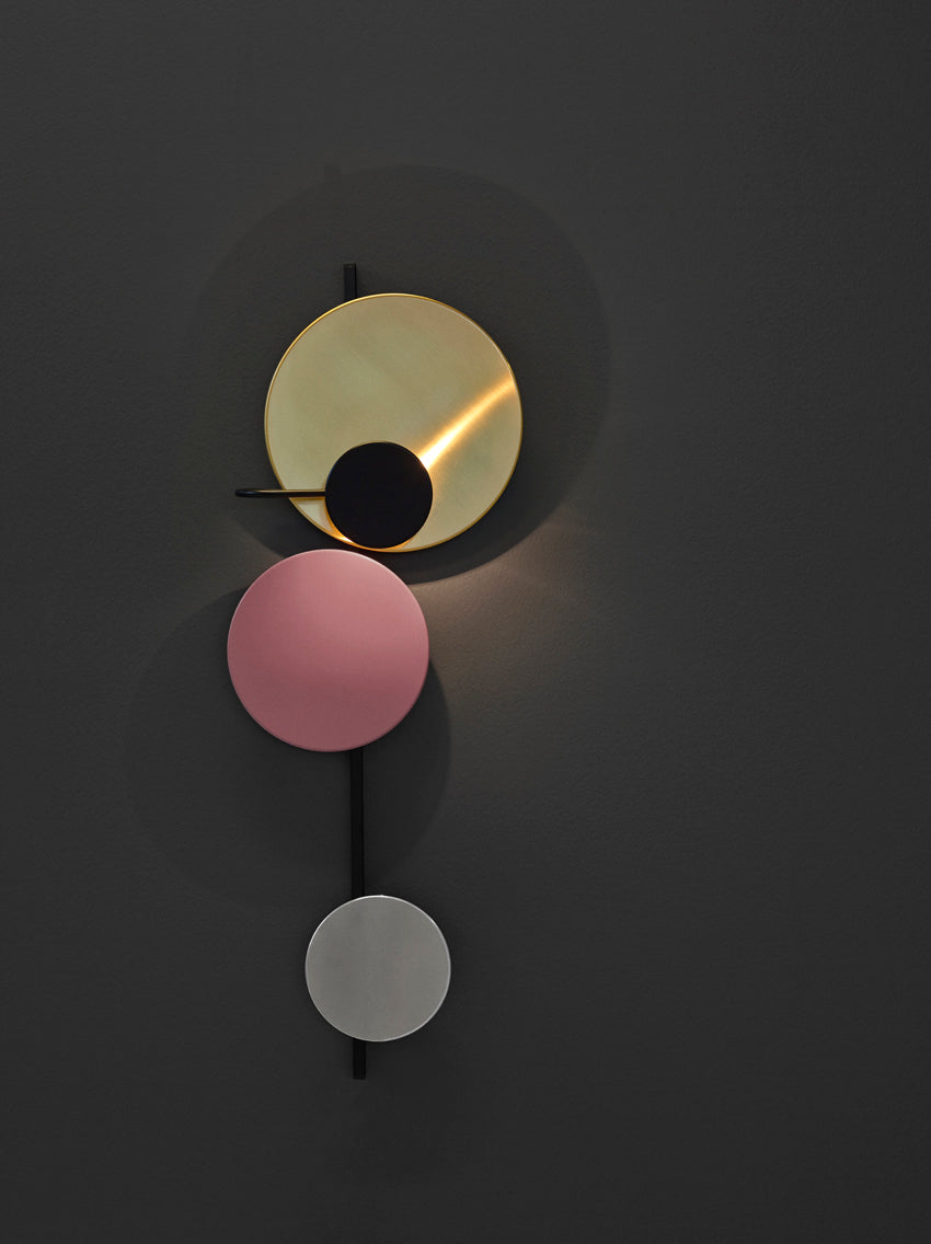 Lampa ścienna PLANET różowy