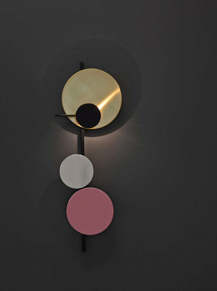 Lampa ścienna PLANET różowy