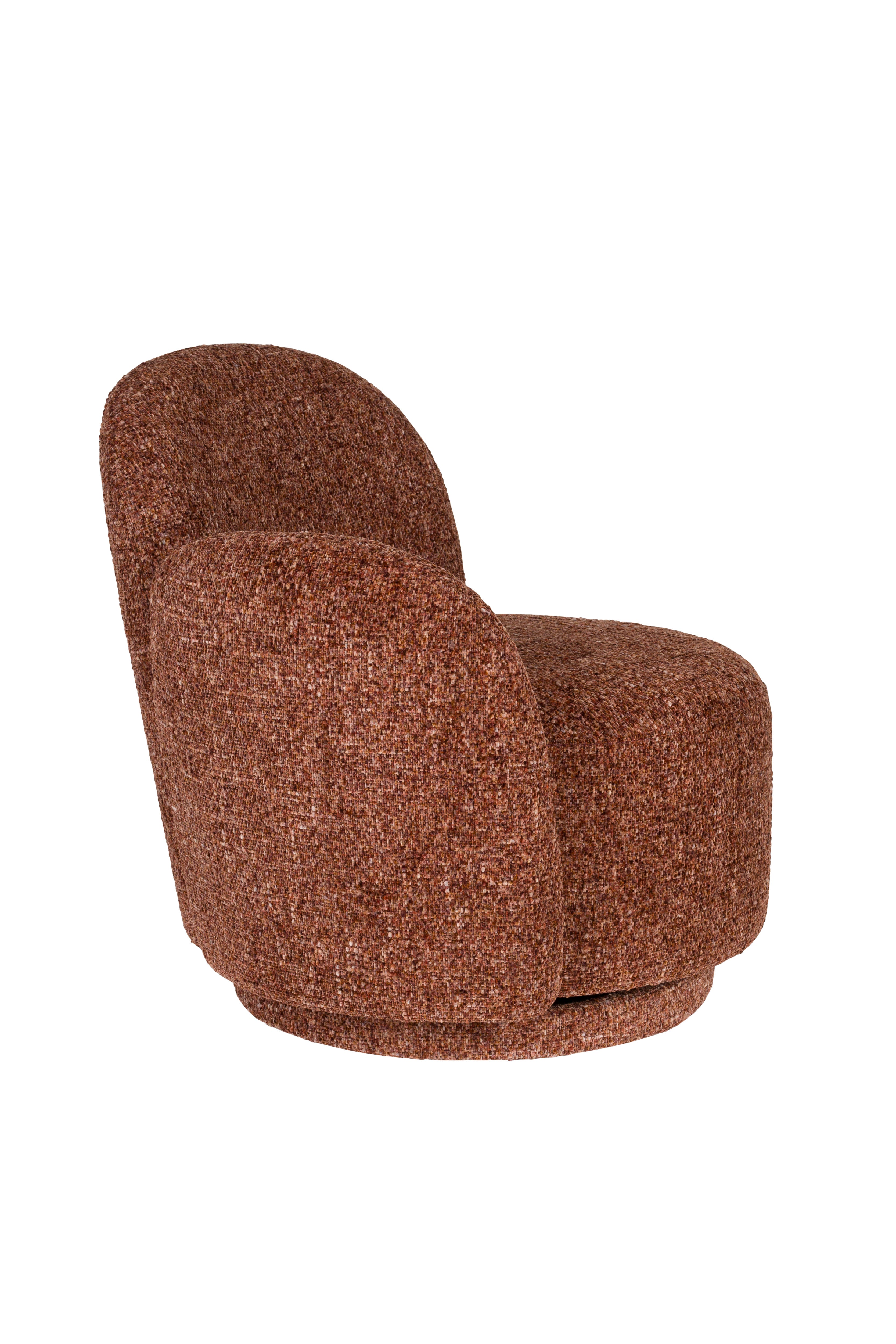Drehstuhl ROSE bordeaux melange