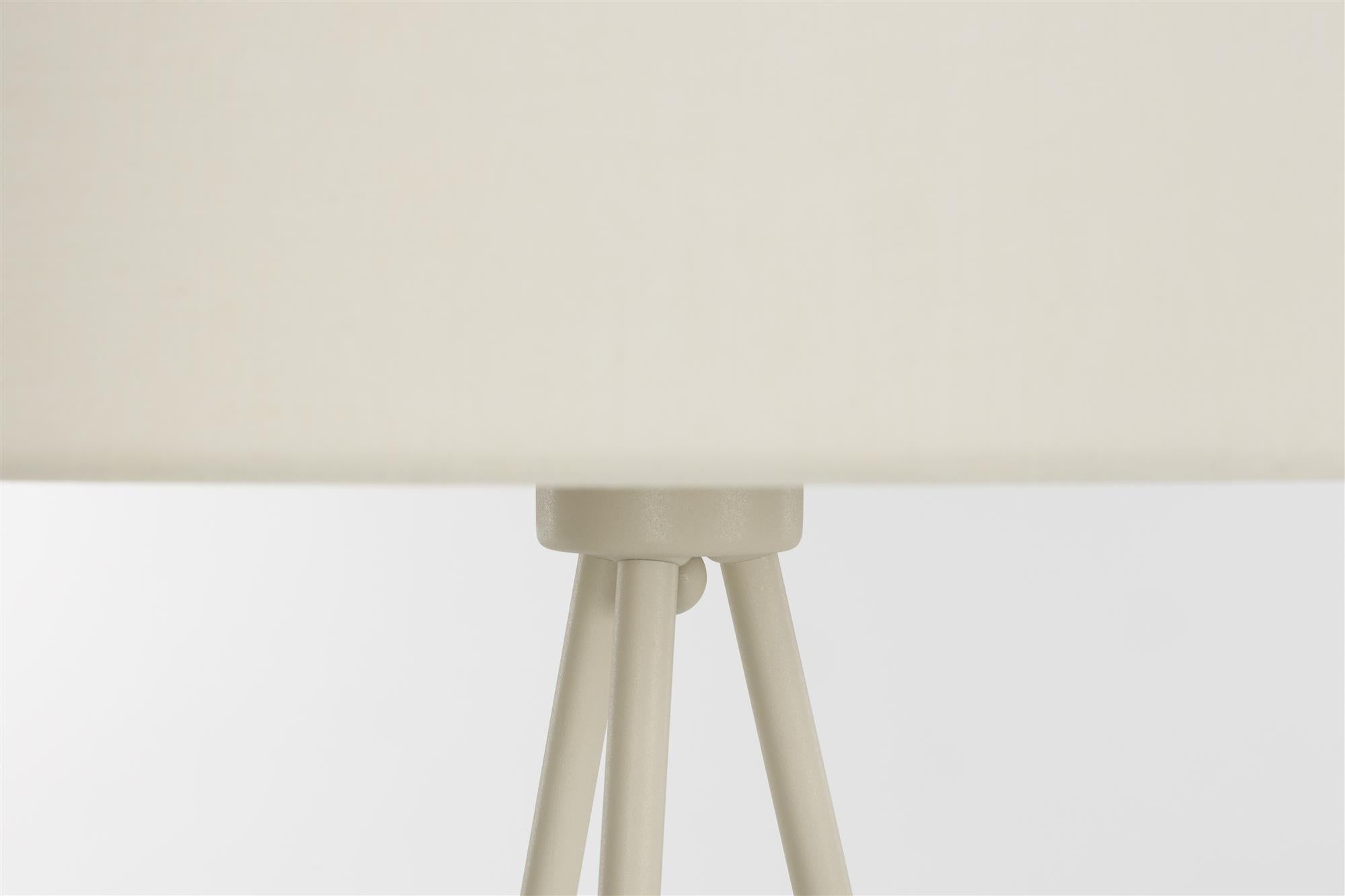 SUSIE beige tripod floor lamp