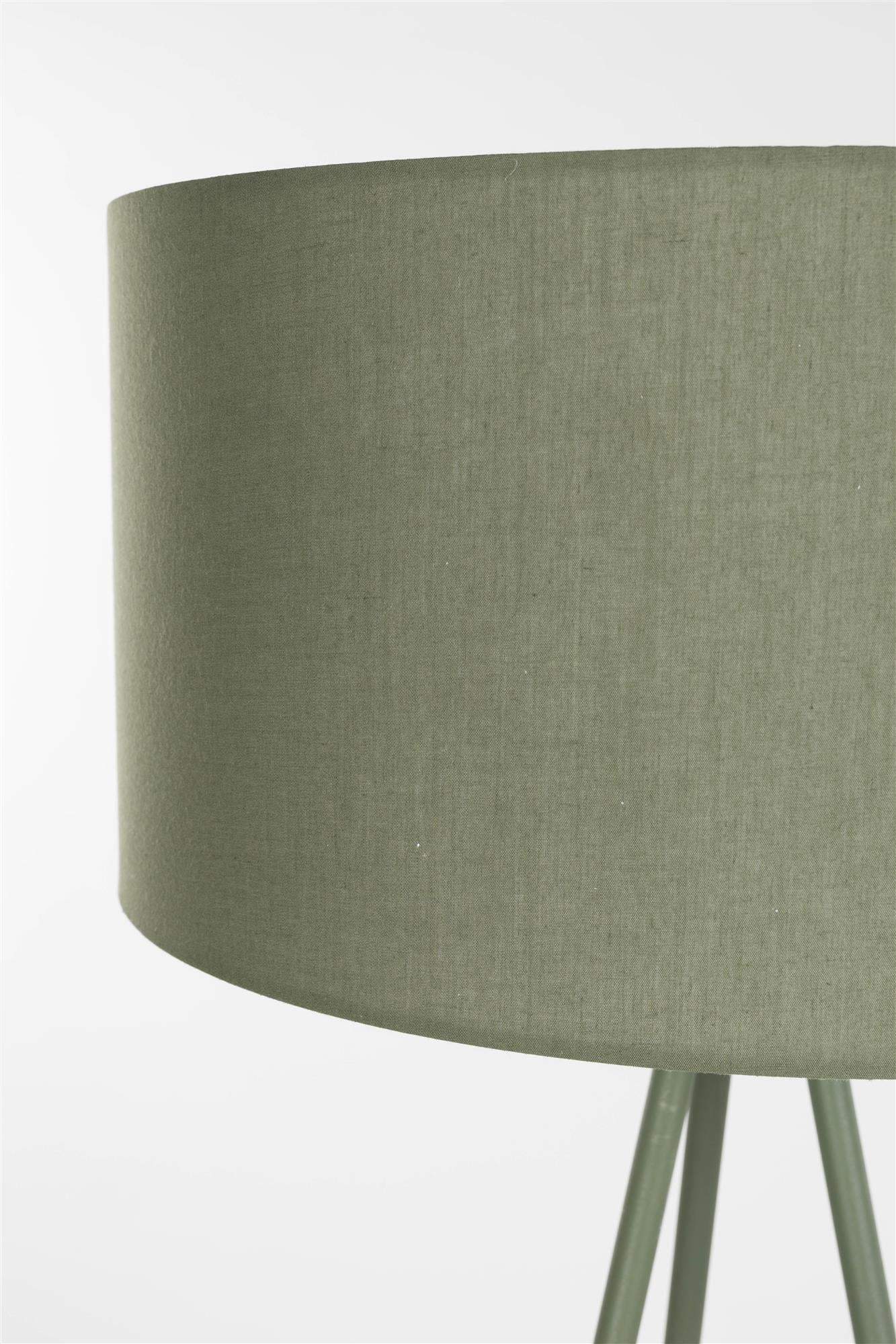 Lampa podłogowa trójnóg SUSIE zielony